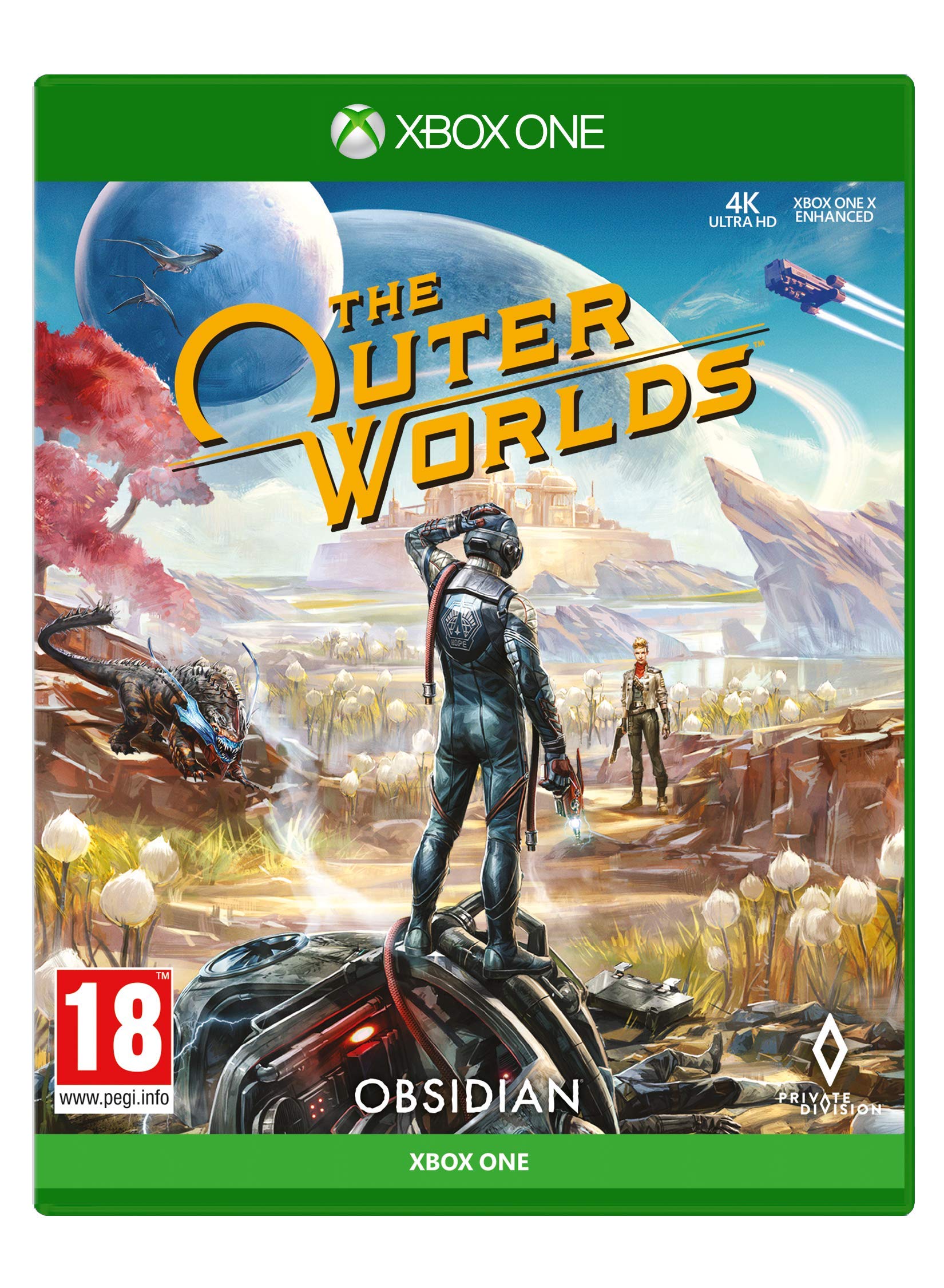 PRODUCT DETAILS 【商品情報】・商品名：The Outer Worlds (Xbox One)・対応機種：Xbox One／Xbox Series X・仕様：北米版・言語：英語【コンディション】・新品・海外直輸入品です。・パッケージに輸送によるスレ・小傷がある場合があります。 ■ 日本国内のXbox本体でプレイいただけます Xbox One／Xbox Series X のディスクはリージョンフリーのため、北米版のソフトも日本国内で購入された本体でそのままプレイいただけます。対応本体：Xbox One／Xbox One S／Xbox One X／Xbox Series X ■ 北米版ゲームについてのご注意（必ずお読みください） ・ゲーム内の表示および音声は英語です。日本語には対応しておりません。・Xbox Series S はディスクドライブを搭載していないため、本商品はプレイできません。・追加コンテンツ（DLC）やオンライン機能のご利用には、北米（海外）のMicrosoftアカウントが必要となる場合があります。・パッケージ・取扱説明書はすべて英語表記です。・海外版であること、およびお手持ちの本体で使用できないことを理由とした返品・交換はお受けできません。 ■ ご注意 ・掲載画像は実物に近い色味になるよう調整しておりますが、ご利用の環境により差異が生じる場合があります。・複数店舗で在庫を共有しているため、ご注文後に在庫切れとなる場合がございます。・海外倉庫からのお取り寄せのため、発送までに数日〜2〜3週間程度かかる場合があります。 ■ 納期についてお届けの目安を必ずご確認ください。 ご注意 海外からの輸入品となります。海外輸送のため、外箱に軽微なスレ等がある場合がございますが、商品本体には影響ございません。 ※在庫状況は仕入先の在庫情報をもとに出来る限り正確に表示しておりますが、取寄せ商品のため、タイミングによりご注文後に欠品・キャンセルとなる場合がございます。