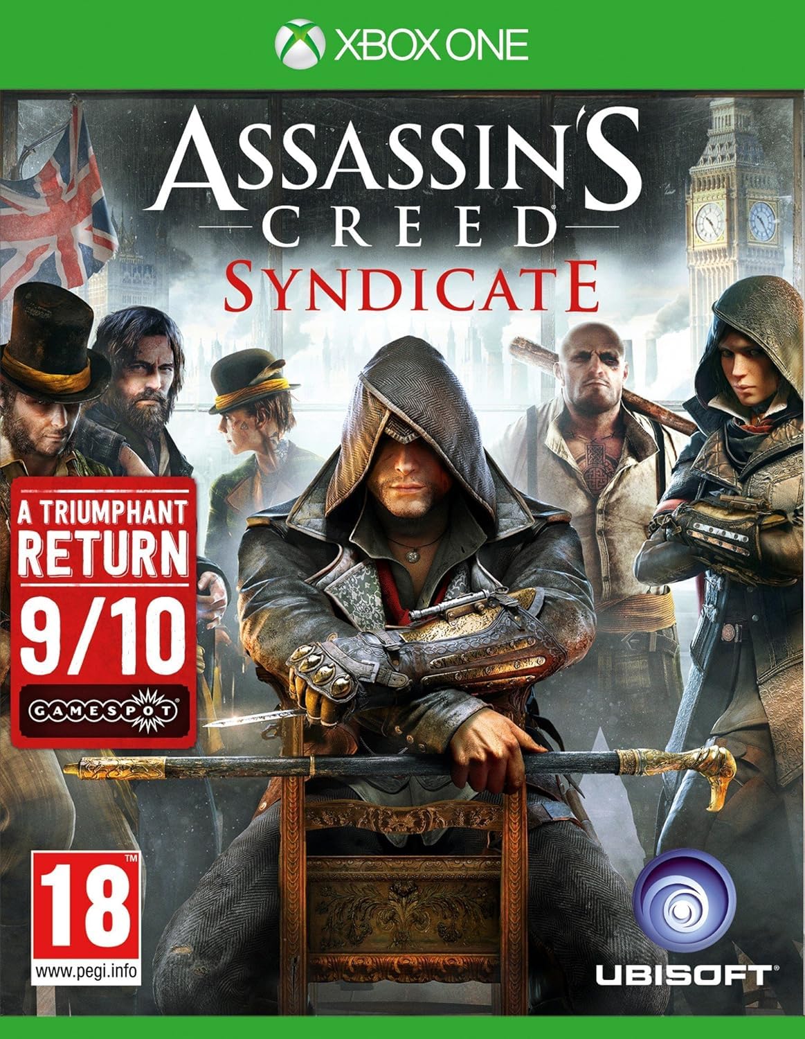 PRODUCT DETAILS 【商品情報】・商品名：Assassin's Creed: Syndicate・対応機種：Xbox One／Xbox Series X・仕様：北米版・言語：英語【コンディション】・新品・海外直輸入品です。・パッケージに輸送によるスレ・小傷がある場合があります。 ■ 日本国内のXbox本体でプレイいただけます Xbox One／Xbox Series X のディスクはリージョンフリーのため、北米版のソフトも日本国内で購入された本体でそのままプレイいただけます。対応本体：Xbox One／Xbox One S／Xbox One X／Xbox Series X ■ 北米版ゲームについてのご注意（必ずお読みください） ・ゲーム内の表示および音声は英語です。日本語には対応しておりません。・Xbox Series S はディスクドライブを搭載していないため、本商品はプレイできません。・追加コンテンツ（DLC）やオンライン機能のご利用には、北米（海外）のMicrosoftアカウントが必要となる場合があります。・パッケージ・取扱説明書はすべて英語表記です。・海外版であること、およびお手持ちの本体で使用できないことを理由とした返品・交換はお受けできません。 ■ ご注意 ・掲載画像は実物に近い色味になるよう調整しておりますが、ご利用の環境により差異が生じる場合があります。・複数店舗で在庫を共有しているため、ご注文後に在庫切れとなる場合がございます。・海外倉庫からのお取り寄せのため、発送までに数日〜2〜3週間程度かかる場合があります。 ■ 納期についてお届けの目安を必ずご確認ください。 ご注意 海外からの輸入品となります。海外輸送のため、外箱に軽微なスレ等がある場合がございますが、商品本体には影響ございません。 ※在庫状況は仕入先の在庫情報をもとに出来る限り正確に表示しておりますが、取寄せ商品のため、タイミングによりご注文後に欠品・キャンセルとなる場合がございます。