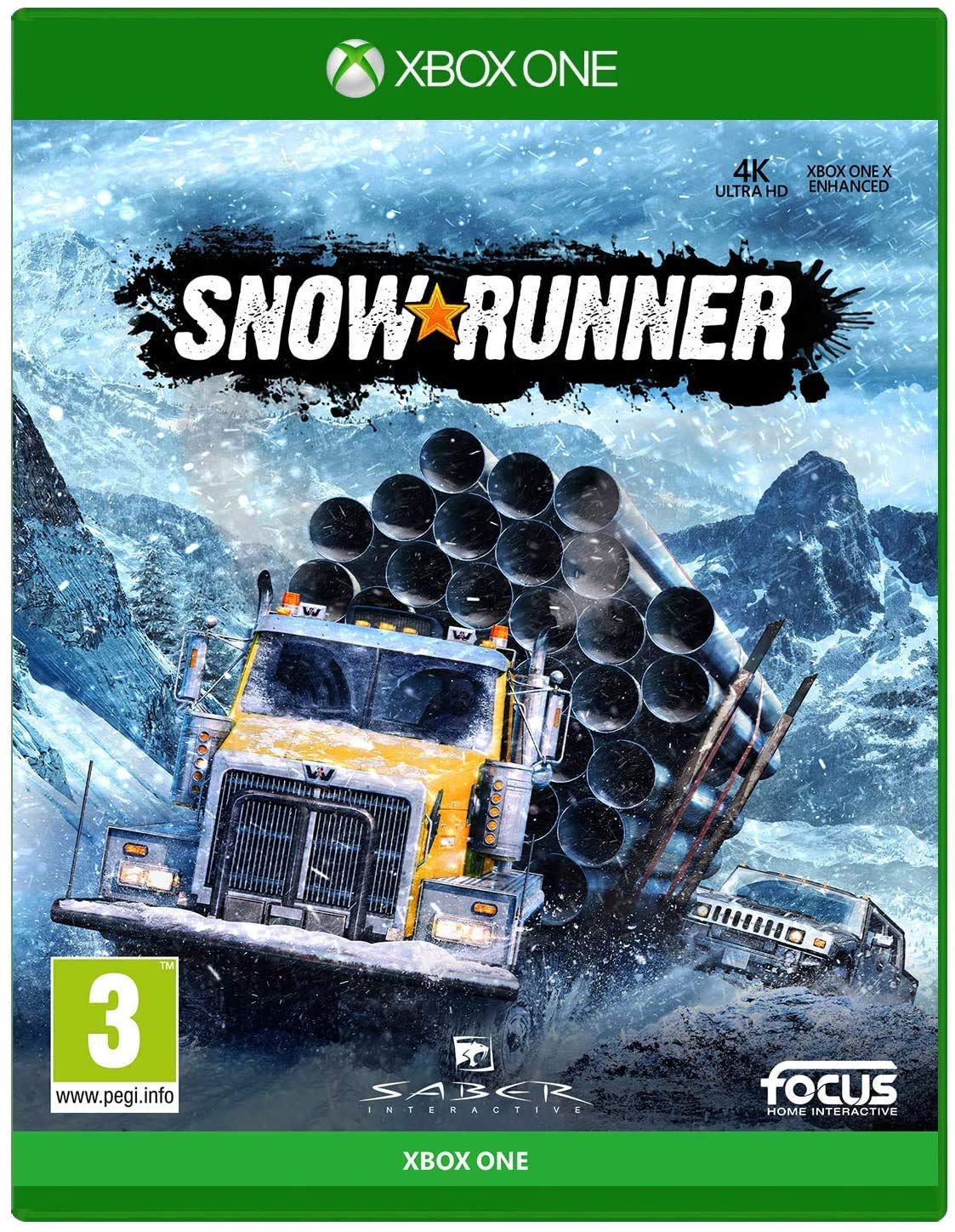 PRODUCT DETAILS 【商品情報】・商品名：Snowrunner (Xbox One)・対応機種：Xbox One／Xbox Series X・仕様：北米版・言語：英語【コンディション】・新品・海外直輸入品です。・パッケージに輸送によるスレ・小傷がある場合があります。 ■ 日本国内のXbox本体でプレイいただけます Xbox One／Xbox Series X のディスクはリージョンフリーのため、北米版のソフトも日本国内で購入された本体でそのままプレイいただけます。対応本体：Xbox One／Xbox One S／Xbox One X／Xbox Series X ■ 北米版ゲームについてのご注意（必ずお読みください） ・ゲーム内の表示および音声は英語です。日本語には対応しておりません。・Xbox Series S はディスクドライブを搭載していないため、本商品はプレイできません。・追加コンテンツ（DLC）やオンライン機能のご利用には、北米（海外）のMicrosoftアカウントが必要となる場合があります。・パッケージ・取扱説明書はすべて英語表記です。・海外版であること、およびお手持ちの本体で使用できないことを理由とした返品・交換はお受けできません。 ■ ご注意 ・掲載画像は実物に近い色味になるよう調整しておりますが、ご利用の環境により差異が生じる場合があります。・複数店舗で在庫を共有しているため、ご注文後に在庫切れとなる場合がございます。・海外倉庫からのお取り寄せのため、発送までに数日〜2〜3週間程度かかる場合があります。 ■ 納期についてお届けの目安を必ずご確認ください。 ご注意 海外からの輸入品となります。海外輸送のため、外箱に軽微なスレ等がある場合がございますが、商品本体には影響ございません。 ※在庫状況は仕入先の在庫情報をもとに出来る限り正確に表示しておりますが、取寄せ商品のため、タイミングによりご注文後に欠品・キャンセルとなる場合がございます。