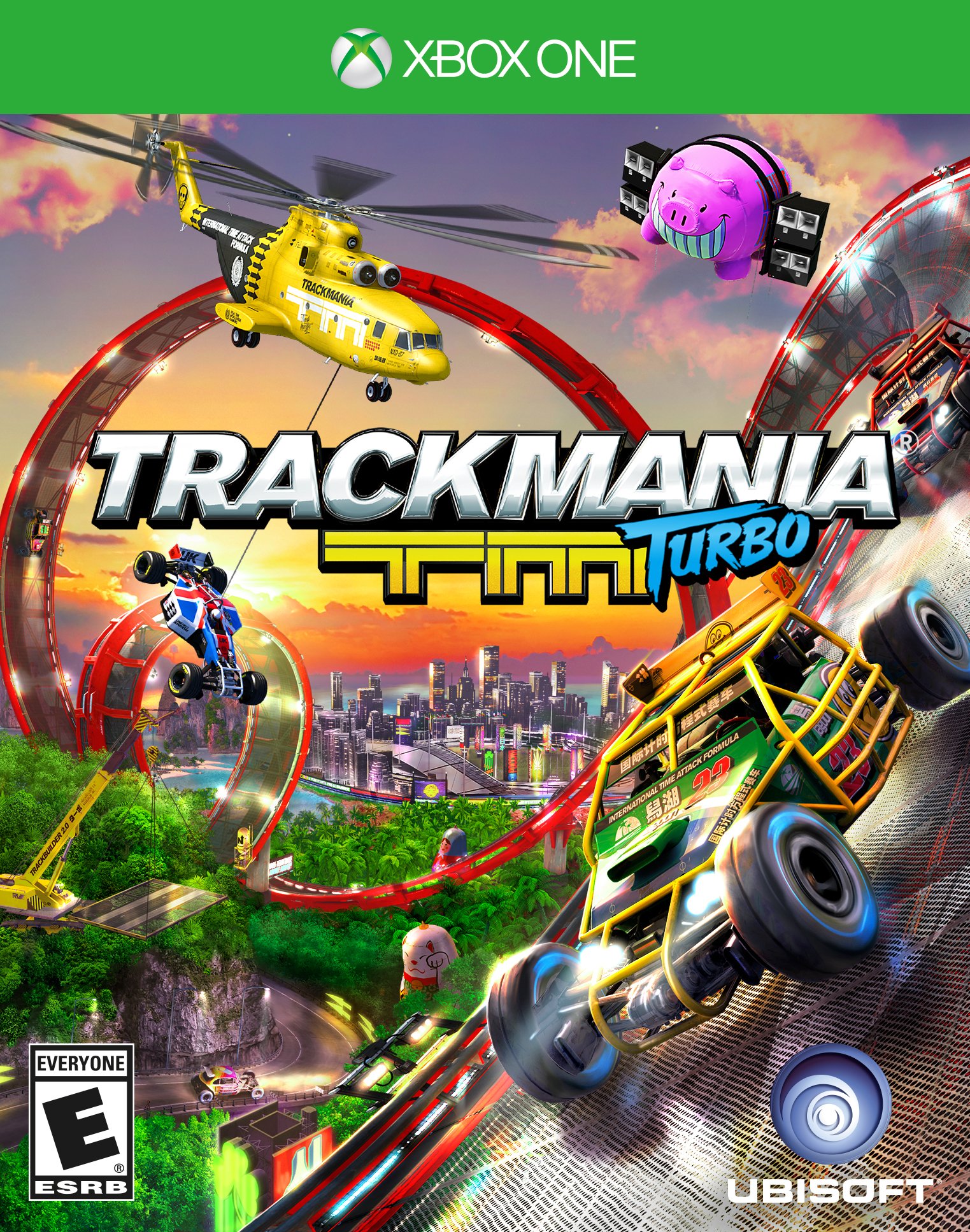 TrackMania Turbo - Xbox One 北米版 Xbox エックスボックス 海外版ソフト