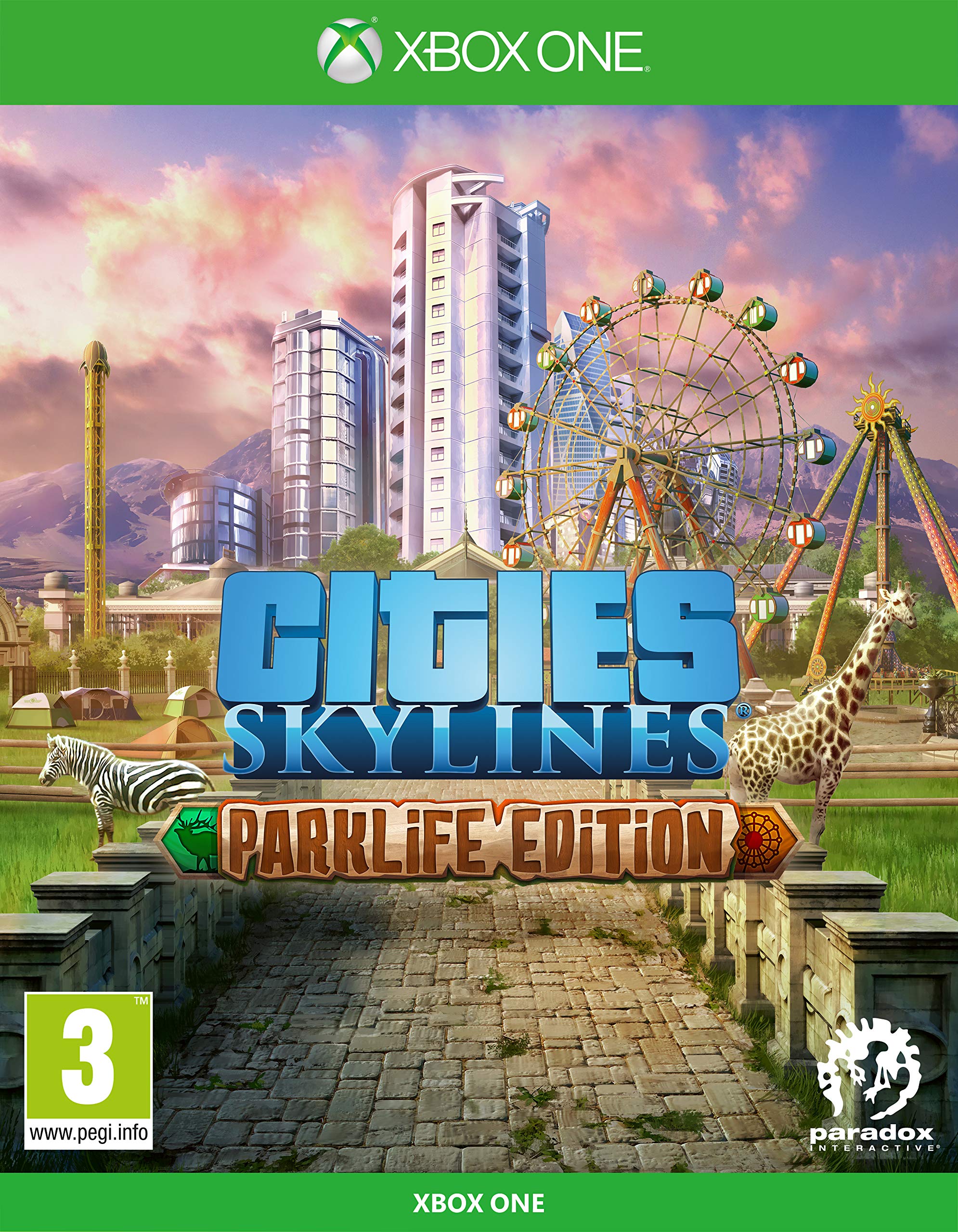 Cities Skylines: Parklife Edition (Xbox One) 北米版 Xbox エックスボックス 海外版ソフト