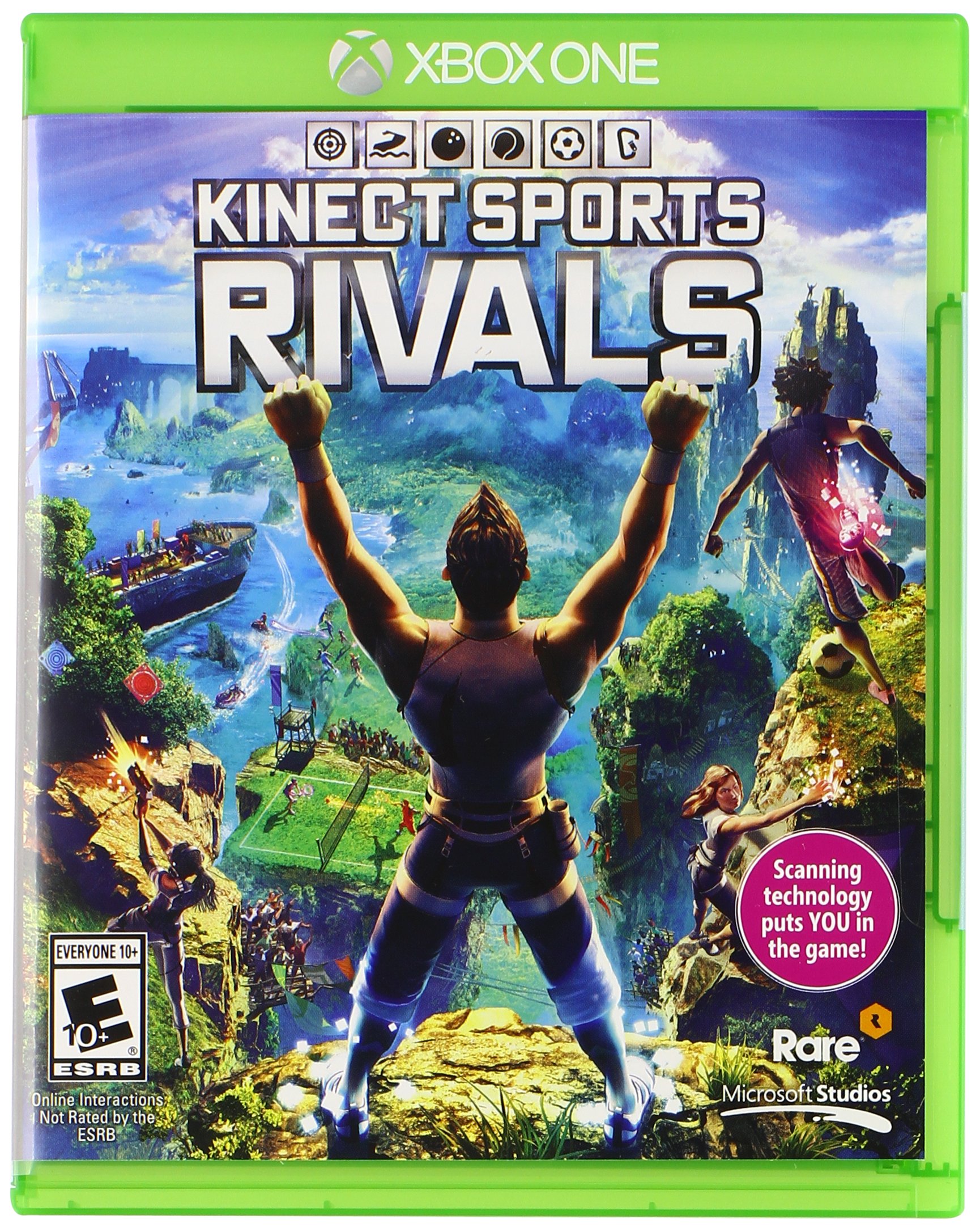 Kinect Sports Rivals - XBOX One 北米版 Xbox エックスボックス 海外版ソフト