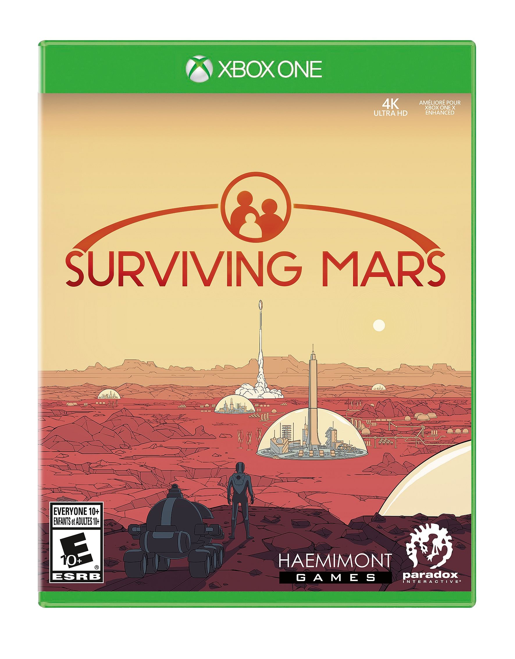 PRODUCT DETAILS 【商品情報】・商品名：Surviving Mars - Xbox One・対応機種：Xbox One／Xbox Series X・仕様：北米版・言語：英語【コンディション】・新品・海外直輸入品です。・パッケージに輸送によるスレ・小傷がある場合があります。 ■ 日本国内のXbox本体でプレイいただけます Xbox One／Xbox Series X のディスクはリージョンフリーのため、北米版のソフトも日本国内で購入された本体でそのままプレイいただけます。対応本体：Xbox One／Xbox One S／Xbox One X／Xbox Series X ■ 北米版ゲームについてのご注意（必ずお読みください） ・ゲーム内の表示および音声は英語です。日本語には対応しておりません。・Xbox Series S はディスクドライブを搭載していないため、本商品はプレイできません。・追加コンテンツ（DLC）やオンライン機能のご利用には、北米（海外）のMicrosoftアカウントが必要となる場合があります。・パッケージ・取扱説明書はすべて英語表記です。・海外版であること、およびお手持ちの本体で使用できないことを理由とした返品・交換はお受けできません。 ■ ご注意 ・掲載画像は実物に近い色味になるよう調整しておりますが、ご利用の環境により差異が生じる場合があります。・複数店舗で在庫を共有しているため、ご注文後に在庫切れとなる場合がございます。・海外倉庫からのお取り寄せのため、発送までに数日〜2〜3週間程度かかる場合があります。 ■ 納期についてお届けの目安を必ずご確認ください。 ご注意 海外からの輸入品となります。海外輸送のため、外箱に軽微なスレ等がある場合がございますが、商品本体には影響ございません。 ※在庫状況は仕入先の在庫情報をもとに出来る限り正確に表示しておりますが、取寄せ商品のため、タイミングによりご注文後に欠品・キャンセルとなる場合がございます。
