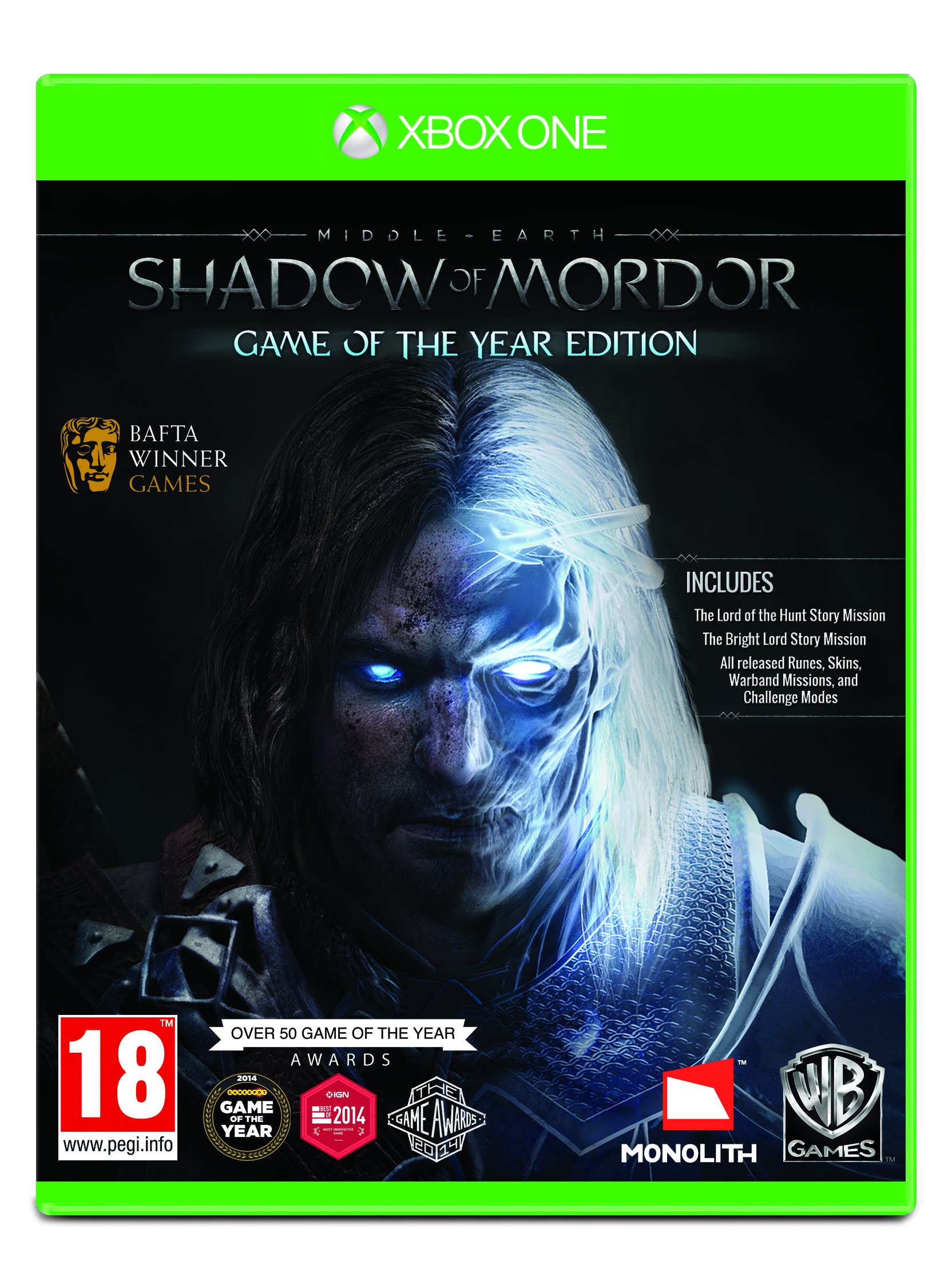 Middle - Earth: Shadow Of Mordor Game Of The Year Edition (Xbox One) 北米版 Xbox エックスボックス 海外版ソフト