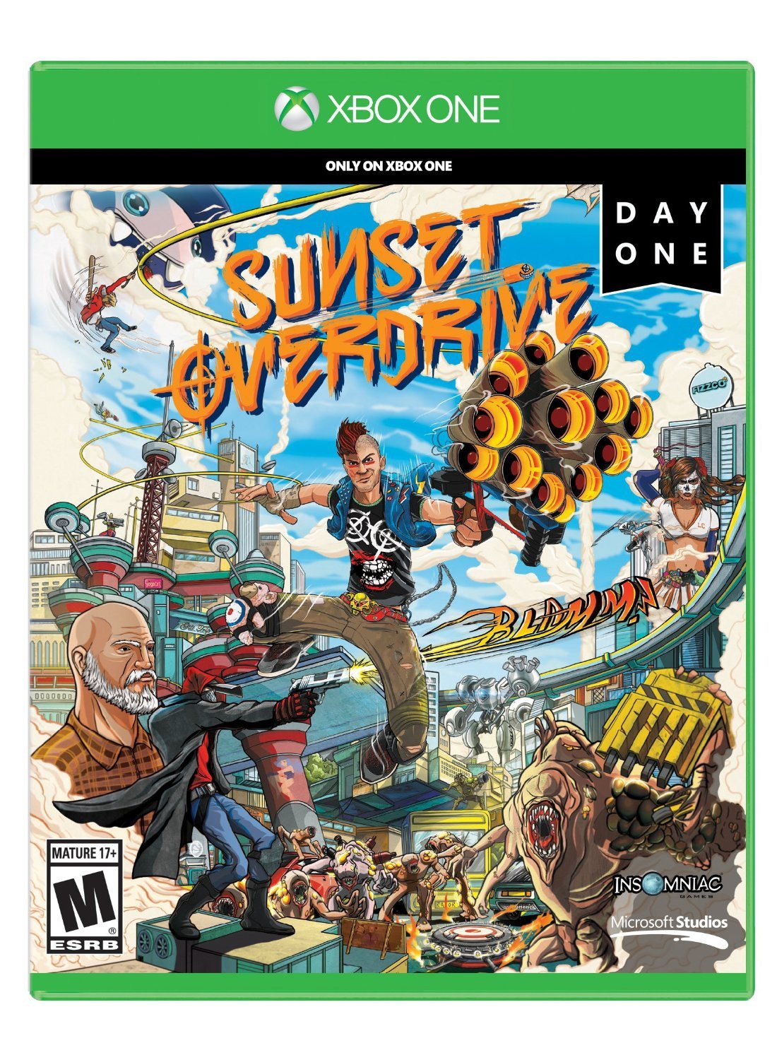 PRODUCT DETAILS 【商品情報】・商品名：Sunset Overdrive Day One Edition - Xbox One・対応機種：Xbox One／Xbox Series X・仕様：北米版・言語：英語【コンディション】・新品・海外直輸入品です。・パッケージに輸送によるスレ・小傷がある場合があります。 ■ 日本国内のXbox本体でプレイいただけます Xbox One／Xbox Series X のディスクはリージョンフリーのため、北米版のソフトも日本国内で購入された本体でそのままプレイいただけます。対応本体：Xbox One／Xbox One S／Xbox One X／Xbox Series X ■ 北米版ゲームについてのご注意（必ずお読みください） ・ゲーム内の表示および音声は英語です。日本語には対応しておりません。・Xbox Series S はディスクドライブを搭載していないため、本商品はプレイできません。・追加コンテンツ（DLC）やオンライン機能のご利用には、北米（海外）のMicrosoftアカウントが必要となる場合があります。・パッケージ・取扱説明書はすべて英語表記です。・海外版であること、およびお手持ちの本体で使用できないことを理由とした返品・交換はお受けできません。 ■ ご注意 ・掲載画像は実物に近い色味になるよう調整しておりますが、ご利用の環境により差異が生じる場合があります。・複数店舗で在庫を共有しているため、ご注文後に在庫切れとなる場合がございます。・海外倉庫からのお取り寄せのため、発送までに数日〜2〜3週間程度かかる場合があります。 ■ 納期についてお届けの目安を必ずご確認ください。 ご注意 海外からの輸入品となります。海外輸送のため、外箱に軽微なスレ等がある場合がございますが、商品本体には影響ございません。 ※在庫状況は仕入先の在庫情報をもとに出来る限り正確に表示しておりますが、取寄せ商品のため、タイミングによりご注文後に欠品・キャンセルとなる場合がございます。