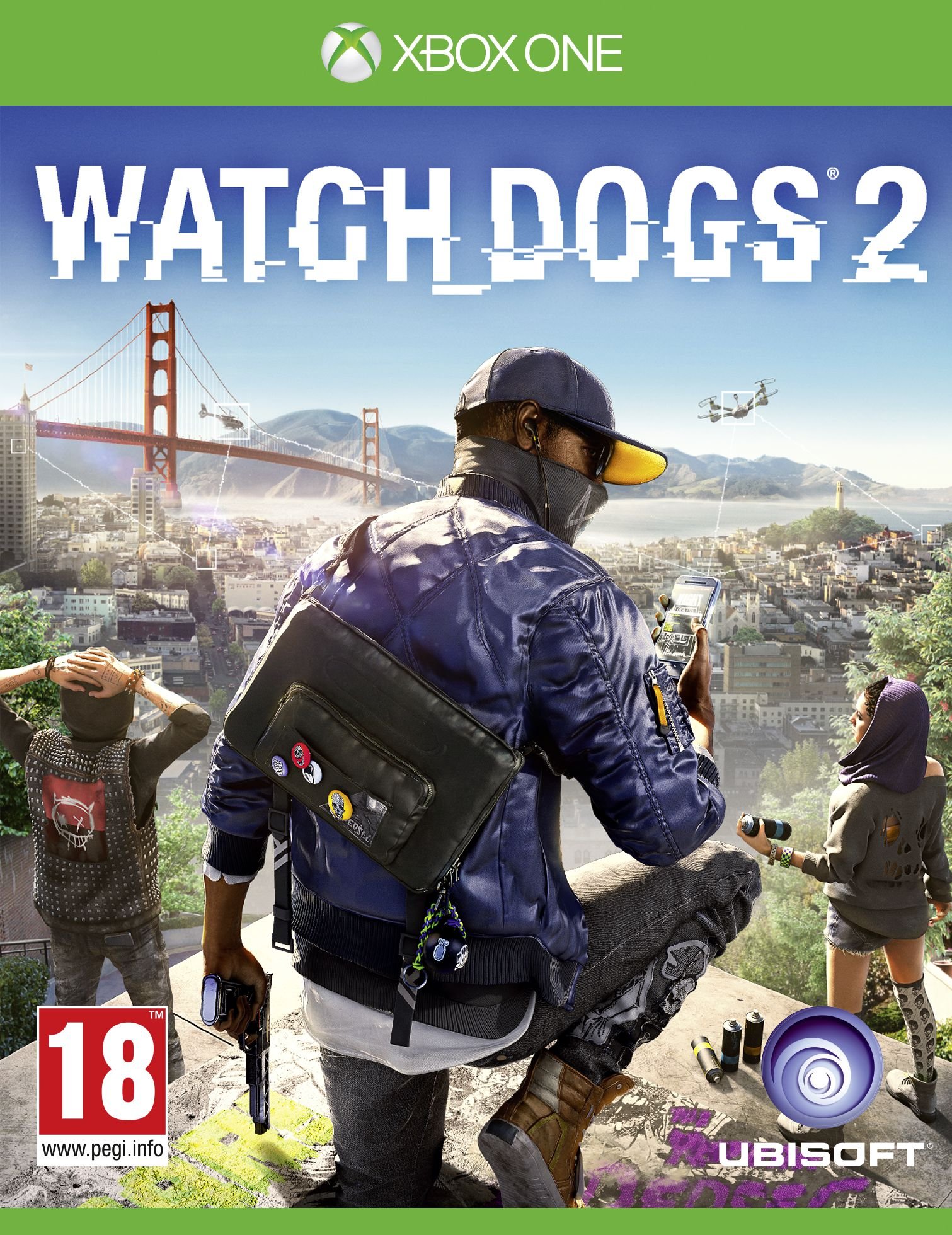 Watch Dogs 2 Xbox One 北米版 Xbox エックスボックス 海外版ソフト