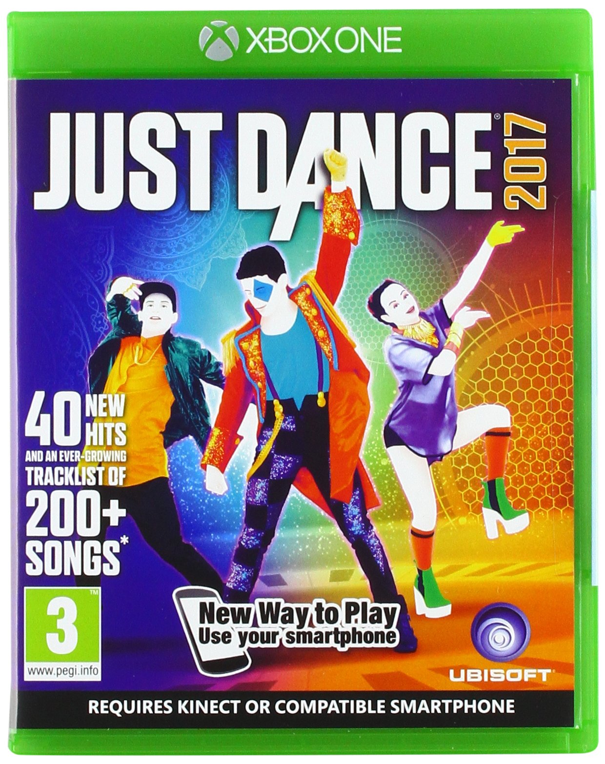 PRODUCT DETAILS 【商品情報】・商品名：Just Dance 2017 (Xbox One)・対応機種：Xbox One／Xbox Series X・仕様：北米版・言語：英語【コンディション】・新品・海外直輸入品です。・パッケージに輸送によるスレ・小傷がある場合があります。 ■ 日本国内のXbox本体でプレイいただけます Xbox One／Xbox Series X のディスクはリージョンフリーのため、北米版のソフトも日本国内で購入された本体でそのままプレイいただけます。対応本体：Xbox One／Xbox One S／Xbox One X／Xbox Series X ■ 北米版ゲームについてのご注意（必ずお読みください） ・ゲーム内の表示および音声は英語です。日本語には対応しておりません。・Xbox Series S はディスクドライブを搭載していないため、本商品はプレイできません。・追加コンテンツ（DLC）やオンライン機能のご利用には、北米（海外）のMicrosoftアカウントが必要となる場合があります。・パッケージ・取扱説明書はすべて英語表記です。・海外版であること、およびお手持ちの本体で使用できないことを理由とした返品・交換はお受けできません。 ■ ご注意 ・掲載画像は実物に近い色味になるよう調整しておりますが、ご利用の環境により差異が生じる場合があります。・複数店舗で在庫を共有しているため、ご注文後に在庫切れとなる場合がございます。・海外倉庫からのお取り寄せのため、発送までに数日〜2〜3週間程度かかる場合があります。 ■ 納期についてお届けの目安を必ずご確認ください。 ご注意 海外からの輸入品となります。海外輸送のため、外箱に軽微なスレ等がある場合がございますが、商品本体には影響ございません。 ※在庫状況は仕入先の在庫情報をもとに出来る限り正確に表示しておりますが、取寄せ商品のため、タイミングによりご注文後に欠品・キャンセルとなる場合がございます。