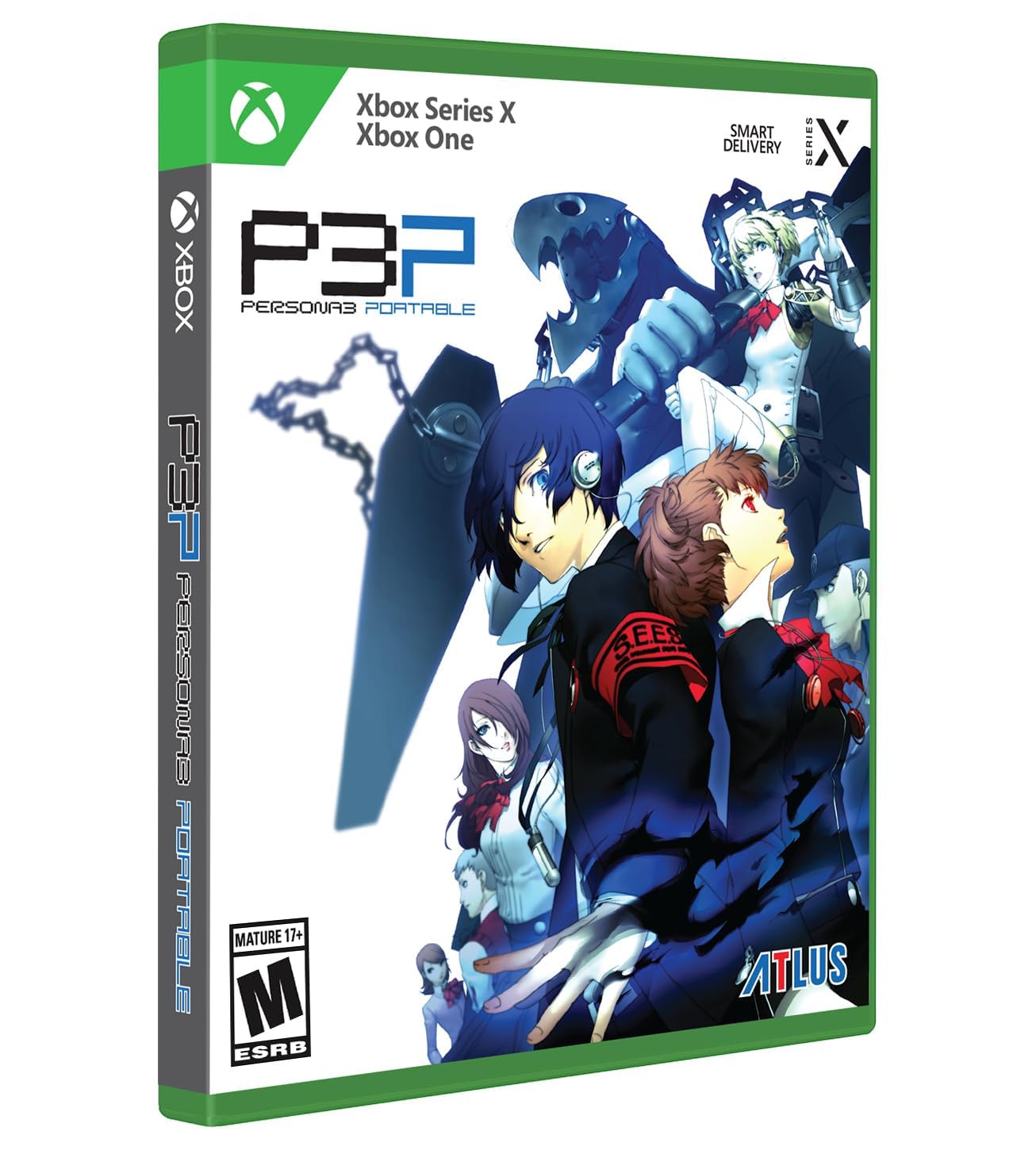 Persona 3 Portable SDCC Foil Cover Edition (Limited Run Games #9) - for Xbox One 北米版 Xbox エックスボックス 海外版ソフト
