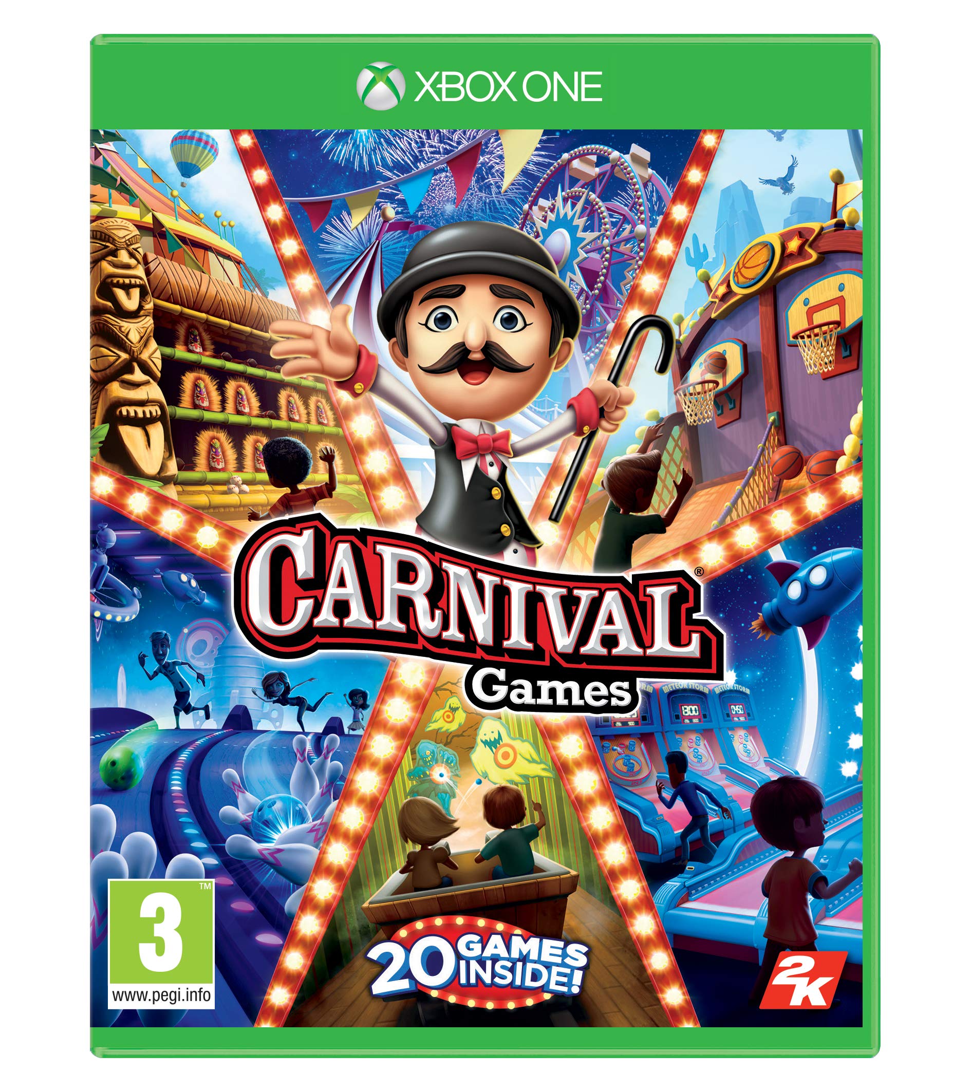Carnival Games (Xbox One) 北米版 Xbox エックスボックス 海外版ソフト
