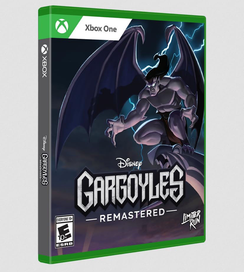 PRODUCT DETAILS 【商品情報】・商品名：Gargoyles Remastered (Limited Run Games #12) - For Xbox One・対応機種：Xbox One／Xbox Series X・仕様：北米版・言語：英語【コンディション】・新品・海外直輸入品です。・パッケージに輸送によるスレ・小傷がある場合があります。 ■ 日本国内のXbox本体でプレイいただけます Xbox One／Xbox Series X のディスクはリージョンフリーのため、北米版のソフトも日本国内で購入された本体でそのままプレイいただけます。対応本体：Xbox One／Xbox One S／Xbox One X／Xbox Series X ■ 北米版ゲームについてのご注意（必ずお読みください） ・ゲーム内の表示および音声は英語です。日本語には対応しておりません。・Xbox Series S はディスクドライブを搭載していないため、本商品はプレイできません。・追加コンテンツ（DLC）やオンライン機能のご利用には、北米（海外）のMicrosoftアカウントが必要となる場合があります。・パッケージ・取扱説明書はすべて英語表記です。・海外版であること、およびお手持ちの本体で使用できないことを理由とした返品・交換はお受けできません。 ■ ご注意 ・掲載画像は実物に近い色味になるよう調整しておりますが、ご利用の環境により差異が生じる場合があります。・複数店舗で在庫を共有しているため、ご注文後に在庫切れとなる場合がございます。・海外倉庫からのお取り寄せのため、発送までに数日〜2〜3週間程度かかる場合があります。 ■ 納期についてお届けの目安を必ずご確認ください。 ご注意 海外からの輸入品となります。海外輸送のため、外箱に軽微なスレ等がある場合がございますが、商品本体には影響ございません。 ※在庫状況は仕入先の在庫情報をもとに出来る限り正確に表示しておりますが、取寄せ商品のため、タイミングによりご注文後に欠品・キャンセルとなる場合がございます。