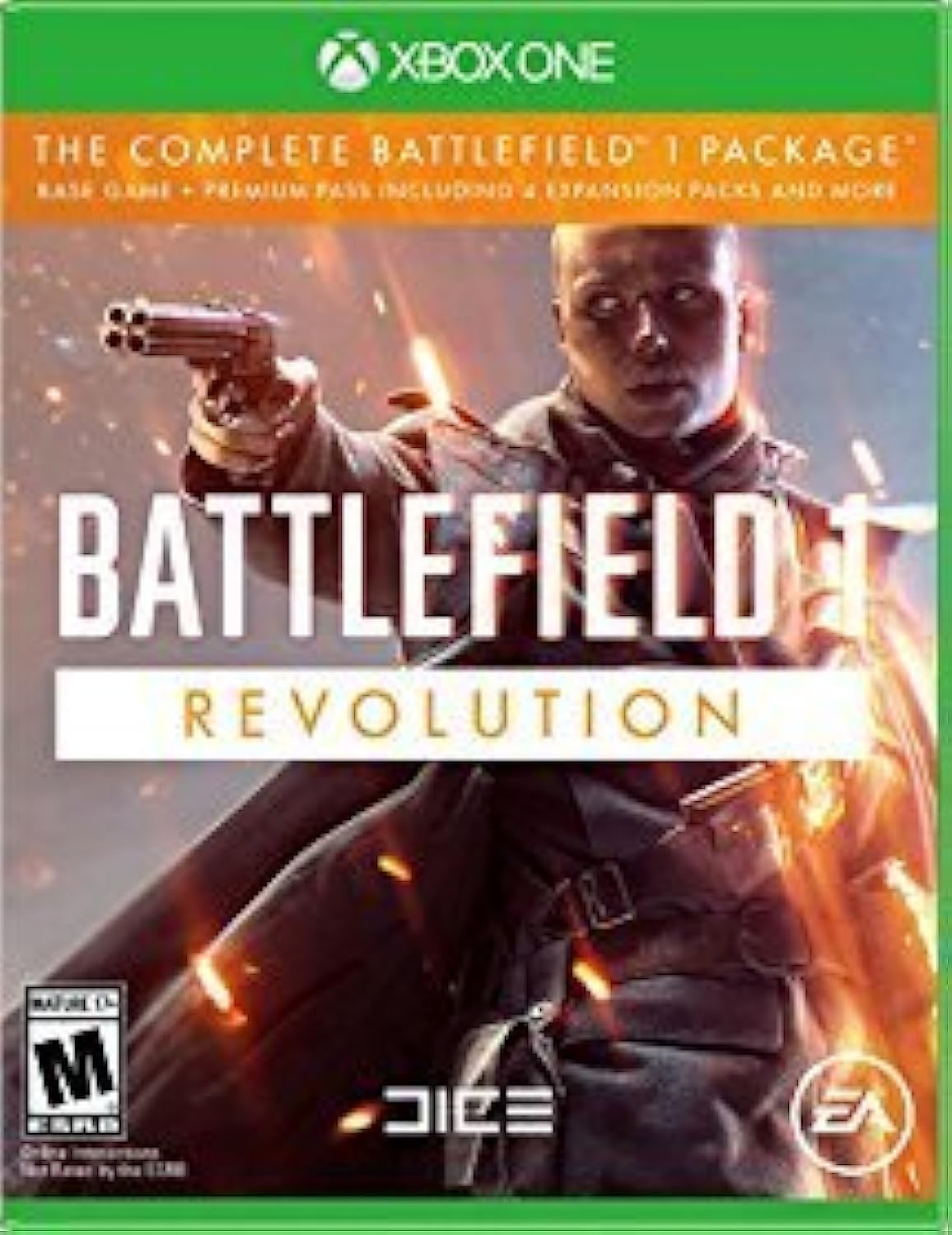 PRODUCT DETAILS 【商品情報】・商品名：Battlefield 1 Revolution Edition Xbox One・対応機種：Xbox One／Xbox Series X・仕様：北米版・言語：英語【コンディション】・新品・海外直輸入品です。・パッケージに輸送によるスレ・小傷がある場合があります。 ■ 日本国内のXbox本体でプレイいただけます Xbox One／Xbox Series X のディスクはリージョンフリーのため、北米版のソフトも日本国内で購入された本体でそのままプレイいただけます。対応本体：Xbox One／Xbox One S／Xbox One X／Xbox Series X ■ 北米版ゲームについてのご注意（必ずお読みください） ・ゲーム内の表示および音声は英語です。日本語には対応しておりません。・Xbox Series S はディスクドライブを搭載していないため、本商品はプレイできません。・追加コンテンツ（DLC）やオンライン機能のご利用には、北米（海外）のMicrosoftアカウントが必要となる場合があります。・パッケージ・取扱説明書はすべて英語表記です。・海外版であること、およびお手持ちの本体で使用できないことを理由とした返品・交換はお受けできません。 ■ ご注意 ・掲載画像は実物に近い色味になるよう調整しておりますが、ご利用の環境により差異が生じる場合があります。・複数店舗で在庫を共有しているため、ご注文後に在庫切れとなる場合がございます。・海外倉庫からのお取り寄せのため、発送までに数日〜2〜3週間程度かかる場合があります。 ■ 納期についてお届けの目安を必ずご確認ください。 ご注意 海外からの輸入品となります。海外輸送のため、外箱に軽微なスレ等がある場合がございますが、商品本体には影響ございません。 ※在庫状況は仕入先の在庫情報をもとに出来る限り正確に表示しておりますが、取寄せ商品のため、タイミングによりご注文後に欠品・キャンセルとなる場合がございます。