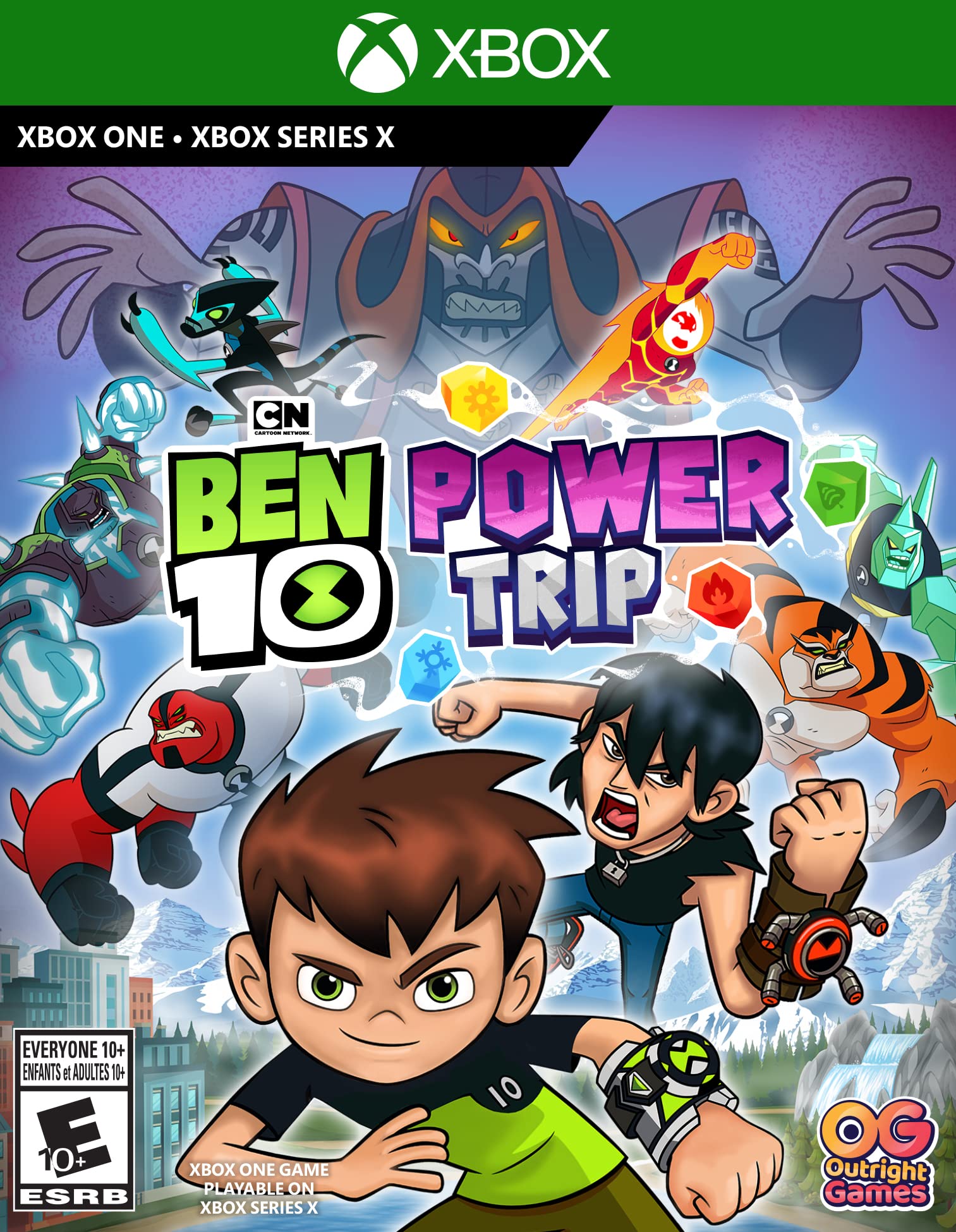 Ben 10 Power Trip 北米版 Xbox エックスボックス 海外版ソフト