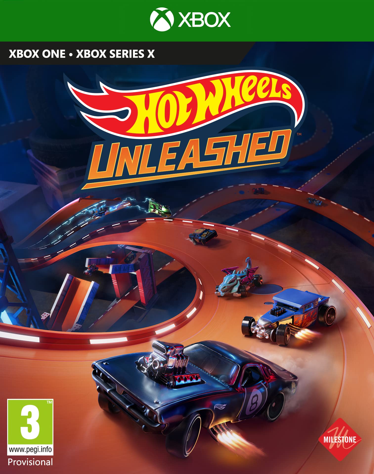 Hot Wheels Unleashed - Day One Edition (Xbox One) 北米版 Xbox エックスボックス 海外版ソフト