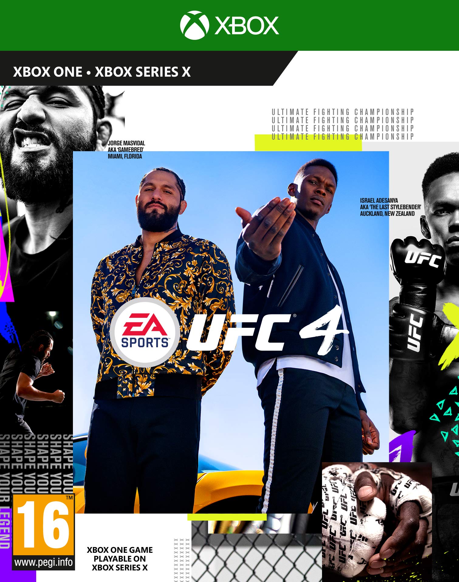 UFC 4 北米版 Xbox エックスボックス 海外版ソフト