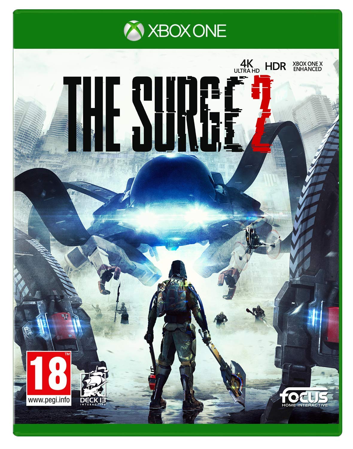 PRODUCT DETAILS 【商品情報】・商品名：The Surge 2 (Xbox One)・対応機種：Xbox One／Xbox Series X・仕様：北米版・言語：英語【コンディション】・新品・海外直輸入品です。・パッケージに輸送によるスレ・小傷がある場合があります。 ■ 日本国内のXbox本体でプレイいただけます Xbox One／Xbox Series X のディスクはリージョンフリーのため、北米版のソフトも日本国内で購入された本体でそのままプレイいただけます。対応本体：Xbox One／Xbox One S／Xbox One X／Xbox Series X ■ 北米版ゲームについてのご注意（必ずお読みください） ・ゲーム内の表示および音声は英語です。日本語には対応しておりません。・Xbox Series S はディスクドライブを搭載していないため、本商品はプレイできません。・追加コンテンツ（DLC）やオンライン機能のご利用には、北米（海外）のMicrosoftアカウントが必要となる場合があります。・パッケージ・取扱説明書はすべて英語表記です。・海外版であること、およびお手持ちの本体で使用できないことを理由とした返品・交換はお受けできません。 ■ ご注意 ・掲載画像は実物に近い色味になるよう調整しておりますが、ご利用の環境により差異が生じる場合があります。・複数店舗で在庫を共有しているため、ご注文後に在庫切れとなる場合がございます。・海外倉庫からのお取り寄せのため、発送までに数日〜2〜3週間程度かかる場合があります。 ■ 納期についてお届けの目安を必ずご確認ください。 ご注意 海外からの輸入品となります。海外輸送のため、外箱に軽微なスレ等がある場合がございますが、商品本体には影響ございません。 ※在庫状況は仕入先の在庫情報をもとに出来る限り正確に表示しておりますが、取寄せ商品のため、タイミングによりご注文後に欠品・キャンセルとなる場合がございます。