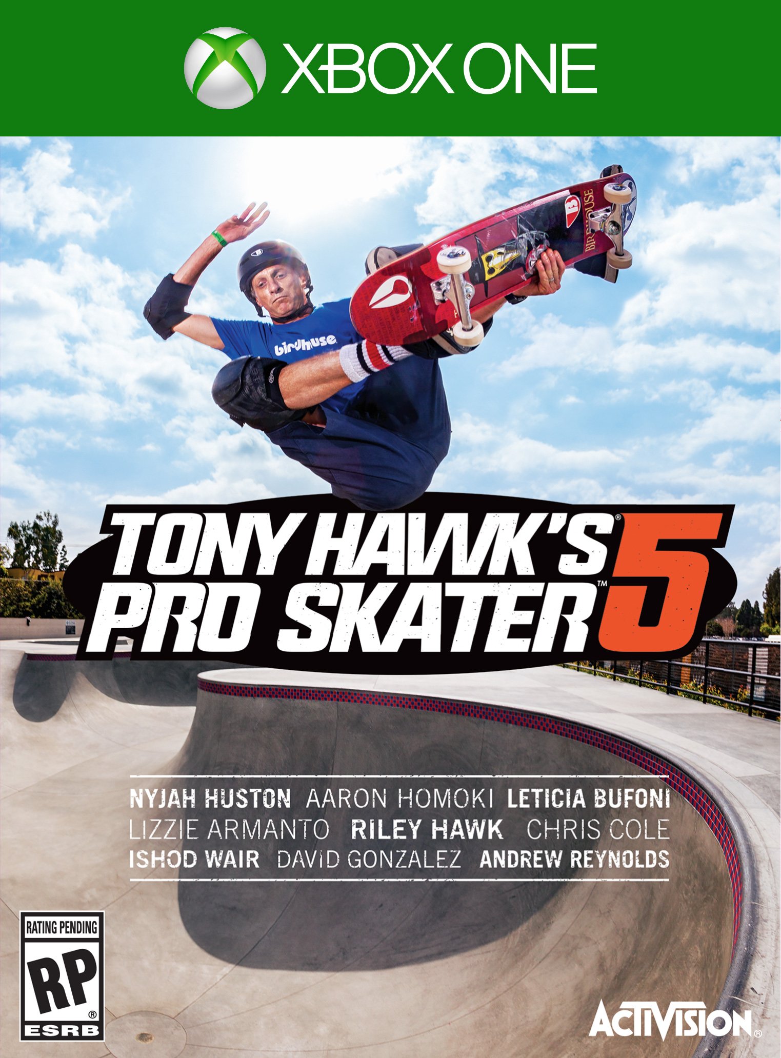 PRODUCT DETAILS 【商品情報】・商品名：Tony Hawk's Pro Skater 5 - Xbox One・対応機種：Xbox One／Xbox Series X・仕様：北米版・言語：英語【コンディション】・新品・海外直輸入品です。・パッケージに輸送によるスレ・小傷がある場合があります。 ■ 日本国内のXbox本体でプレイいただけます Xbox One／Xbox Series X のディスクはリージョンフリーのため、北米版のソフトも日本国内で購入された本体でそのままプレイいただけます。対応本体：Xbox One／Xbox One S／Xbox One X／Xbox Series X ■ 北米版ゲームについてのご注意（必ずお読みください） ・ゲーム内の表示および音声は英語です。日本語には対応しておりません。・Xbox Series S はディスクドライブを搭載していないため、本商品はプレイできません。・追加コンテンツ（DLC）やオンライン機能のご利用には、北米（海外）のMicrosoftアカウントが必要となる場合があります。・パッケージ・取扱説明書はすべて英語表記です。・海外版であること、およびお手持ちの本体で使用できないことを理由とした返品・交換はお受けできません。 ■ ご注意 ・掲載画像は実物に近い色味になるよう調整しておりますが、ご利用の環境により差異が生じる場合があります。・複数店舗で在庫を共有しているため、ご注文後に在庫切れとなる場合がございます。・海外倉庫からのお取り寄せのため、発送までに数日〜2〜3週間程度かかる場合があります。 ■ 納期についてお届けの目安を必ずご確認ください。 ご注意 海外からの輸入品となります。海外輸送のため、外箱に軽微なスレ等がある場合がございますが、商品本体には影響ございません。 ※在庫状況は仕入先の在庫情報をもとに出来る限り正確に表示しておりますが、取寄せ商品のため、タイミングによりご注文後に欠品・キャンセルとなる場合がございます。