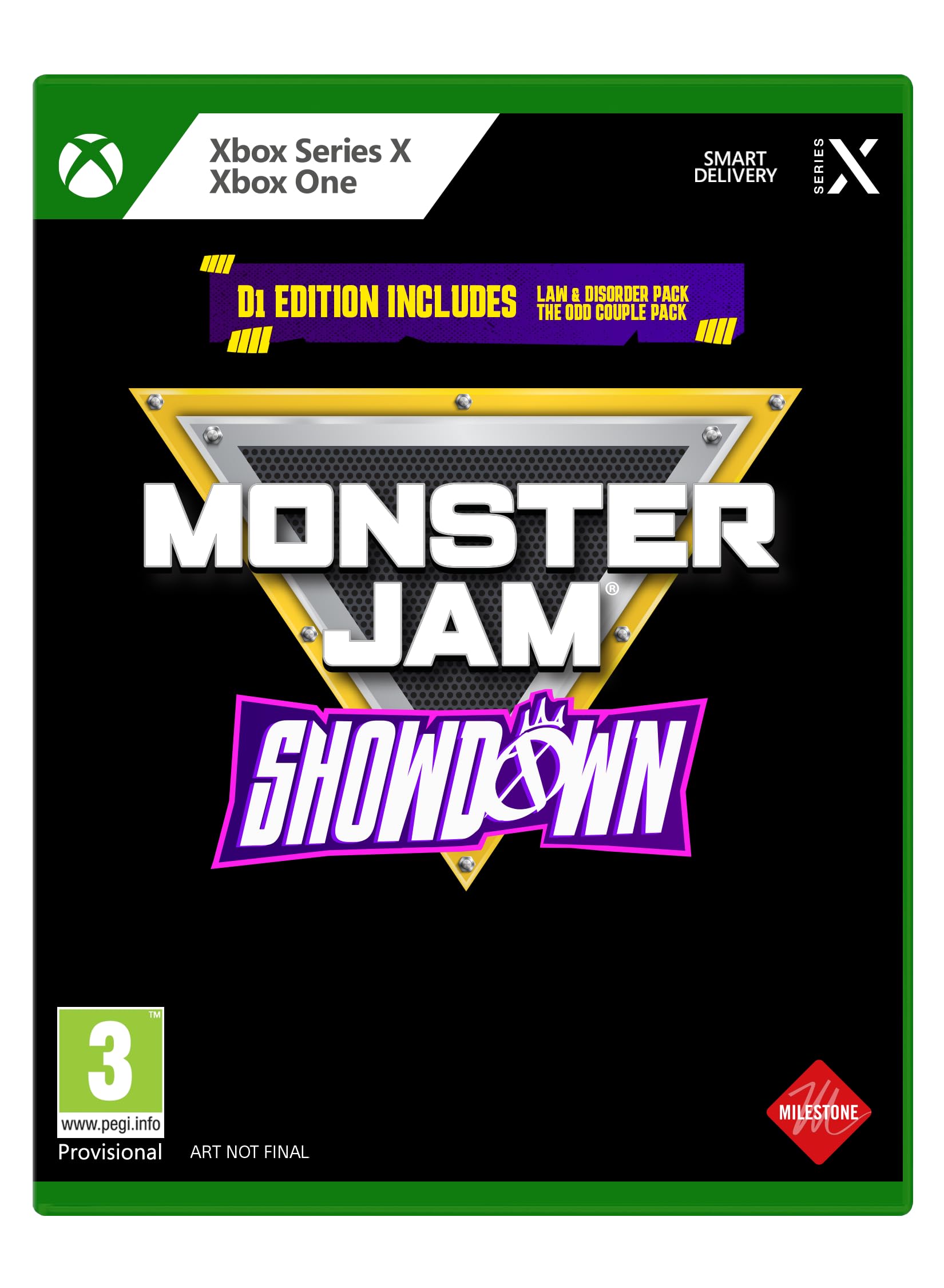 Monster Jam Showdown 北米版 Xbox エックスボックス 海外版ソフト