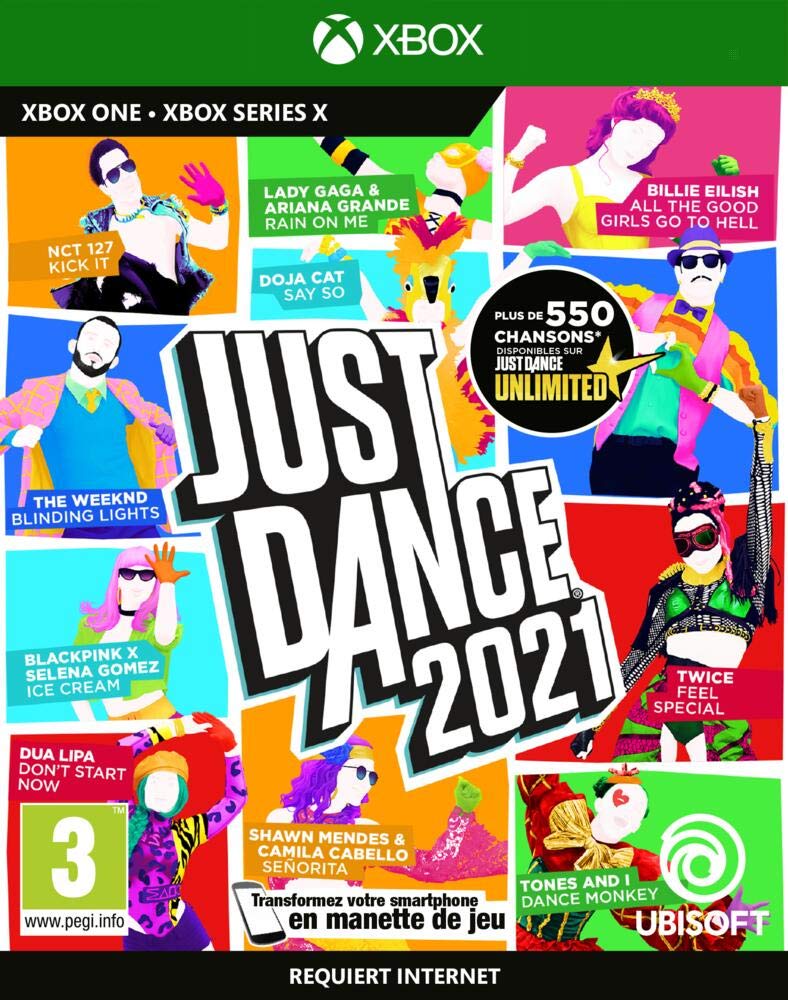 Ubisoft JUST Dance 2021 - Xbox ONE 北米版 Xbox エックスボックス 海外版ソフト
