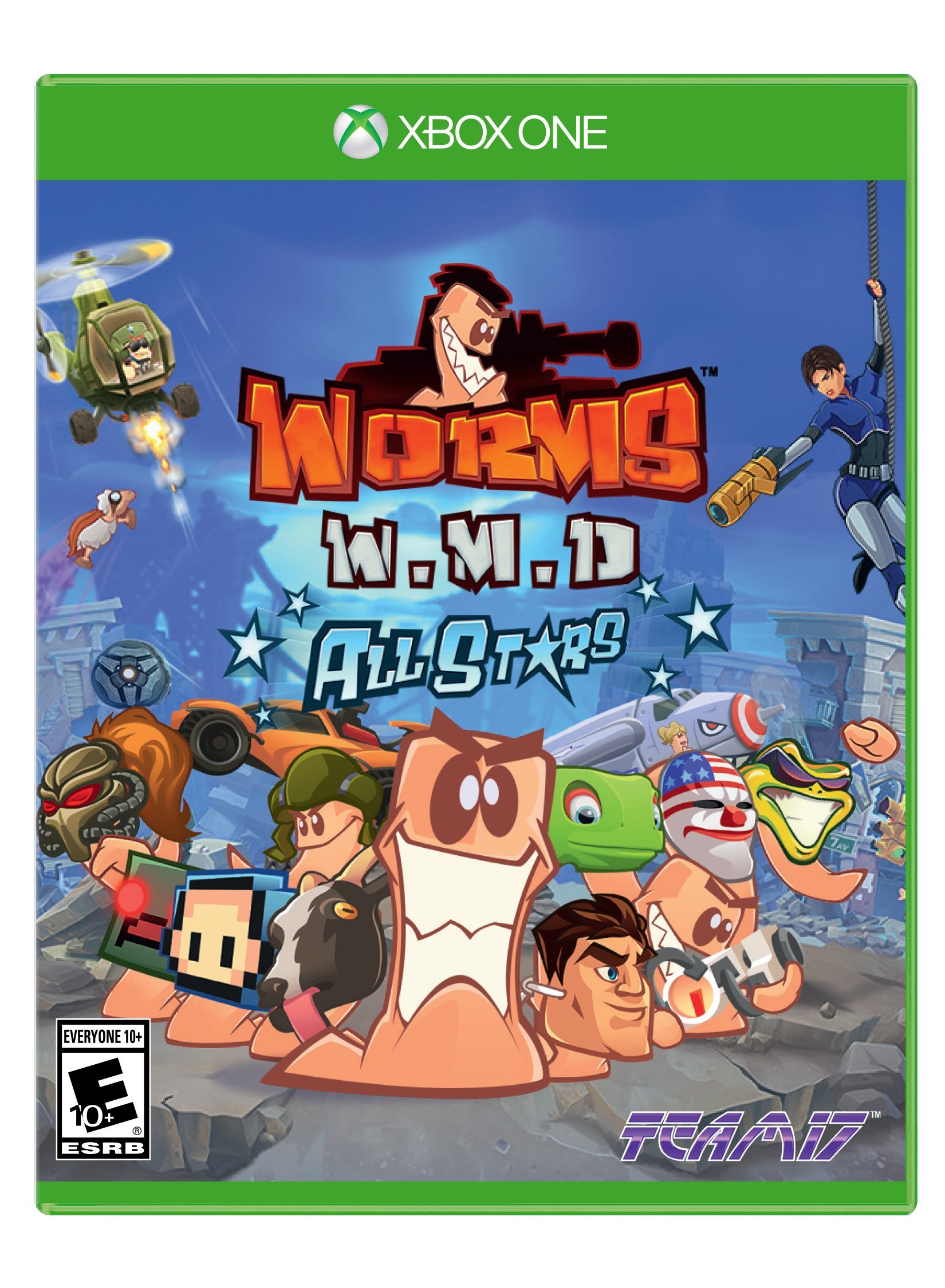 Worms WMD All Star Pack (Day 1 Edition) - Xbox One 北米版 Xbox エックスボックス 海外版ソフト
