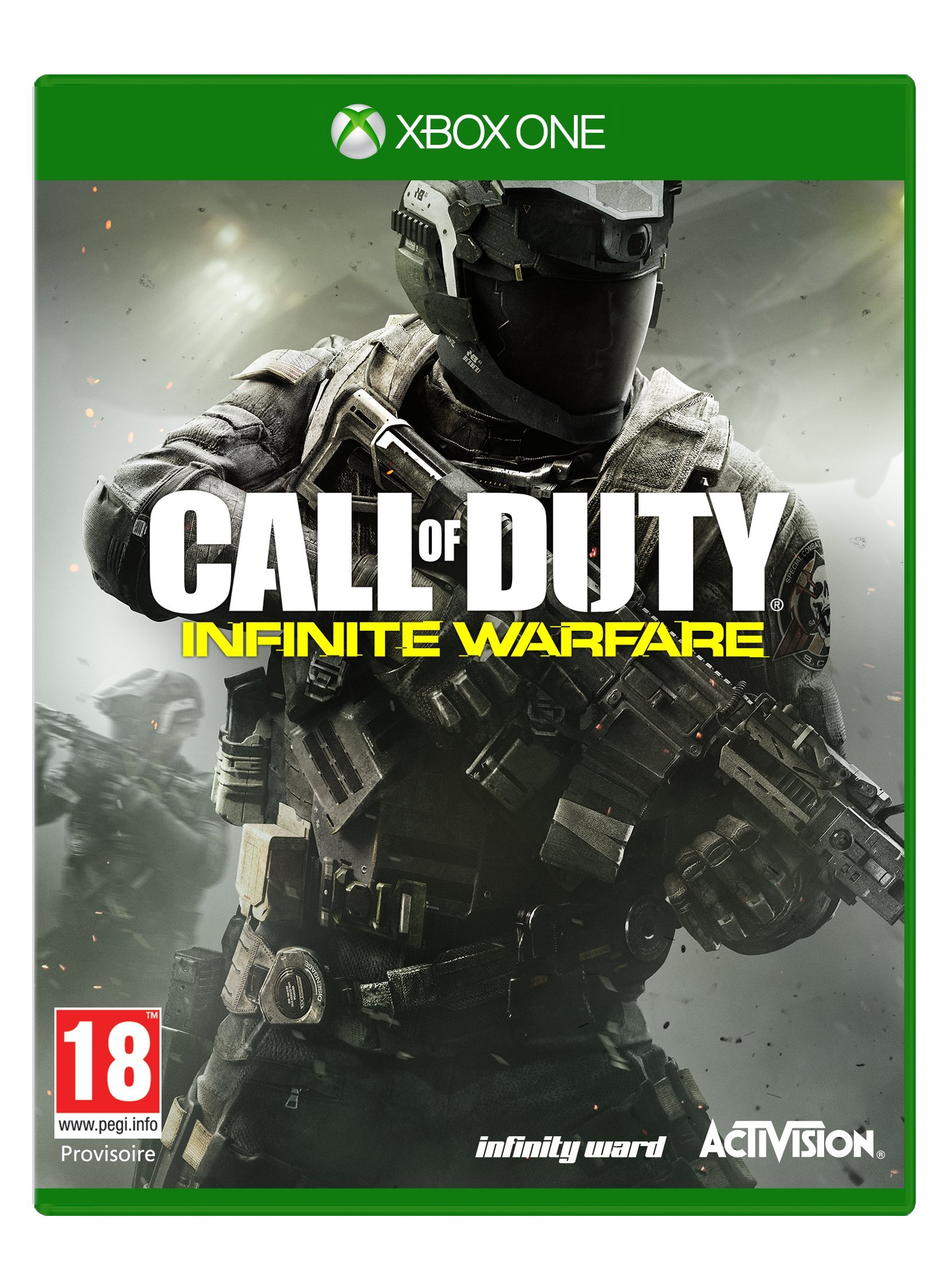 PRODUCT DETAILS 【商品情報】・商品名：Call of Duty Infinite Warfare Xbox One・対応機種：Xbox One／Xbox Series X・仕様：北米版・言語：英語【コンディション】・新品・海外直輸入品です。・パッケージに輸送によるスレ・小傷がある場合があります。 ■ 日本国内のXbox本体でプレイいただけます Xbox One／Xbox Series X のディスクはリージョンフリーのため、北米版のソフトも日本国内で購入された本体でそのままプレイいただけます。対応本体：Xbox One／Xbox One S／Xbox One X／Xbox Series X ■ 北米版ゲームについてのご注意（必ずお読みください） ・ゲーム内の表示および音声は英語です。日本語には対応しておりません。・Xbox Series S はディスクドライブを搭載していないため、本商品はプレイできません。・追加コンテンツ（DLC）やオンライン機能のご利用には、北米（海外）のMicrosoftアカウントが必要となる場合があります。・パッケージ・取扱説明書はすべて英語表記です。・海外版であること、およびお手持ちの本体で使用できないことを理由とした返品・交換はお受けできません。 ■ ご注意 ・掲載画像は実物に近い色味になるよう調整しておりますが、ご利用の環境により差異が生じる場合があります。・複数店舗で在庫を共有しているため、ご注文後に在庫切れとなる場合がございます。・海外倉庫からのお取り寄せのため、発送までに数日〜2〜3週間程度かかる場合があります。 ■ 納期についてお届けの目安を必ずご確認ください。 ご注意 海外からの輸入品となります。海外輸送のため、外箱に軽微なスレ等がある場合がございますが、商品本体には影響ございません。 ※在庫状況は仕入先の在庫情報をもとに出来る限り正確に表示しておりますが、取寄せ商品のため、タイミングによりご注文後に欠品・キャンセルとなる場合がございます。