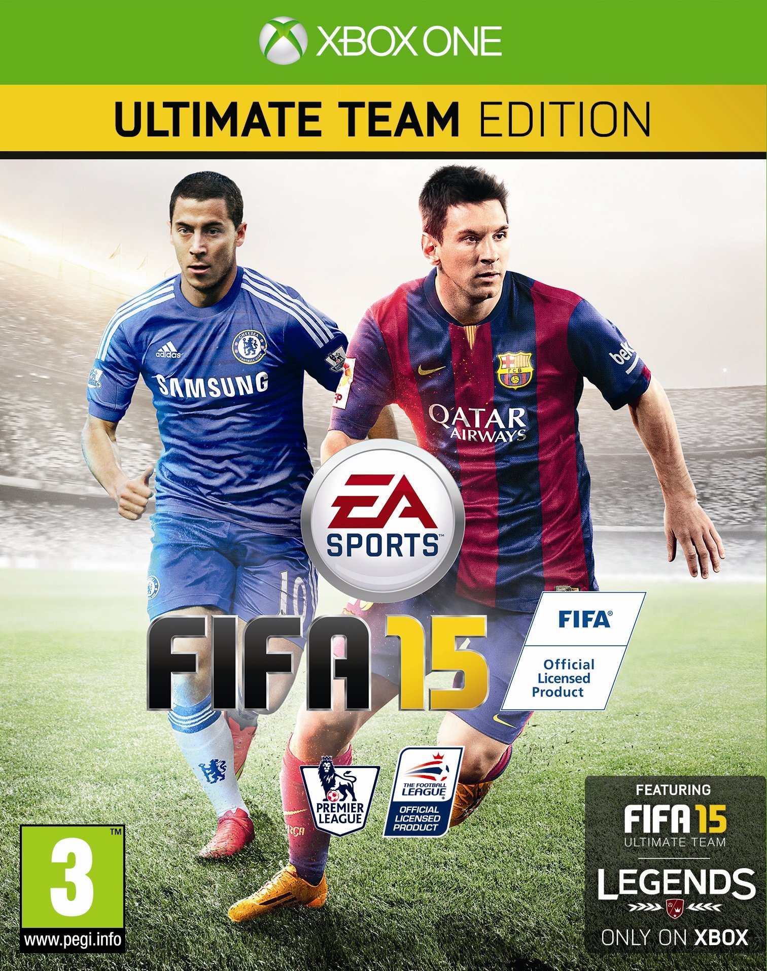 PRODUCT DETAILS 【商品情報】・商品名：FIFA 15 Ultimate Team Edition (Xbox One)・対応機種：Xbox One／Xbox Series X・仕様：北米版・言語：英語【コンディション】・新品・海外直輸入品です。・パッケージに輸送によるスレ・小傷がある場合があります。 ■ 日本国内のXbox本体でプレイいただけます Xbox One／Xbox Series X のディスクはリージョンフリーのため、北米版のソフトも日本国内で購入された本体でそのままプレイいただけます。対応本体：Xbox One／Xbox One S／Xbox One X／Xbox Series X ■ 北米版ゲームについてのご注意（必ずお読みください） ・ゲーム内の表示および音声は英語です。日本語には対応しておりません。・Xbox Series S はディスクドライブを搭載していないため、本商品はプレイできません。・追加コンテンツ（DLC）やオンライン機能のご利用には、北米（海外）のMicrosoftアカウントが必要となる場合があります。・パッケージ・取扱説明書はすべて英語表記です。・海外版であること、およびお手持ちの本体で使用できないことを理由とした返品・交換はお受けできません。 ■ ご注意 ・掲載画像は実物に近い色味になるよう調整しておりますが、ご利用の環境により差異が生じる場合があります。・複数店舗で在庫を共有しているため、ご注文後に在庫切れとなる場合がございます。・海外倉庫からのお取り寄せのため、発送までに数日〜2〜3週間程度かかる場合があります。 ■ 納期についてお届けの目安を必ずご確認ください。 ご注意 海外からの輸入品となります。海外輸送のため、外箱に軽微なスレ等がある場合がございますが、商品本体には影響ございません。 ※在庫状況は仕入先の在庫情報をもとに出来る限り正確に表示しておりますが、取寄せ商品のため、タイミングによりご注文後に欠品・キャンセルとなる場合がございます。