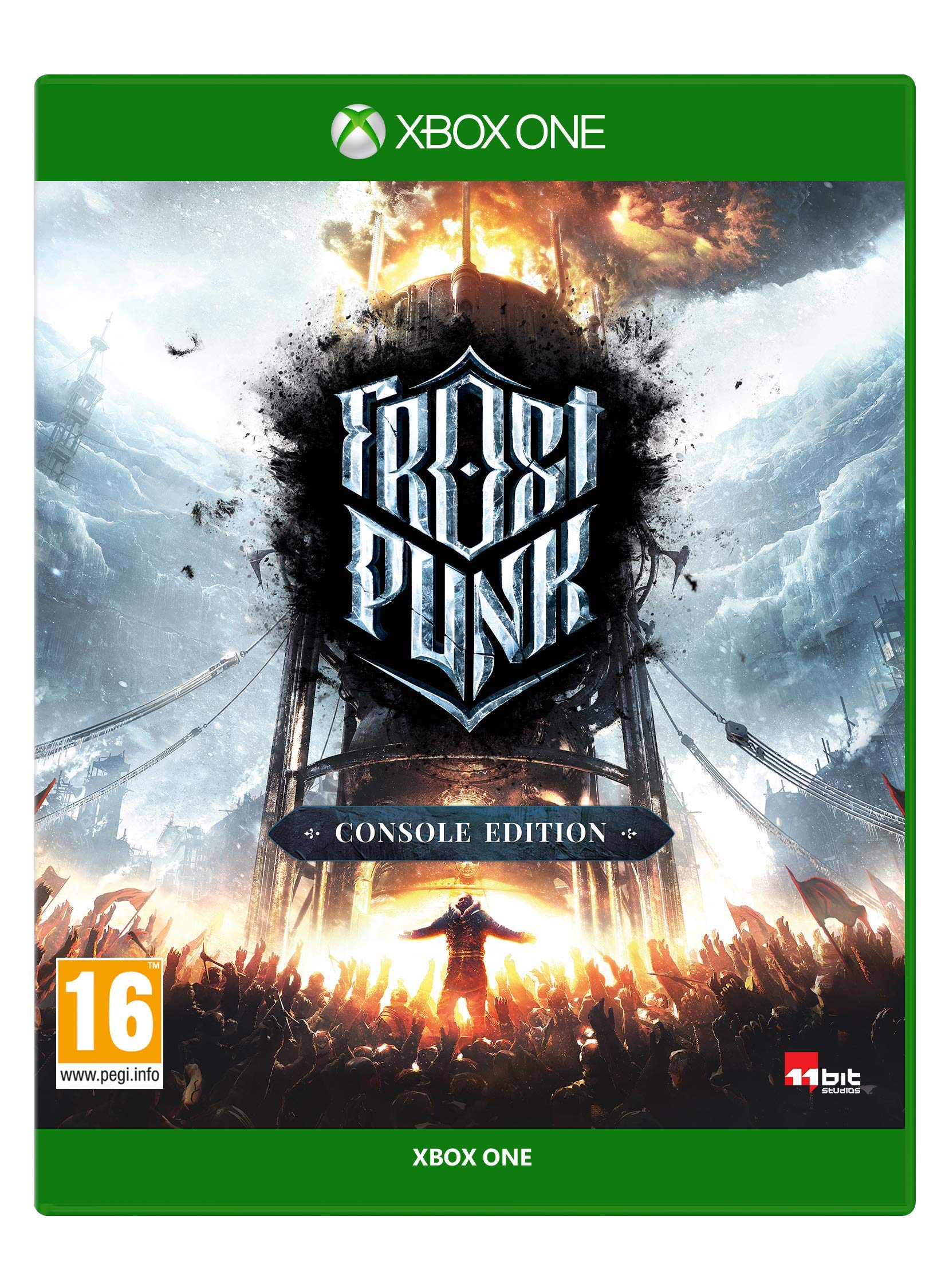 PRODUCT DETAILS 【商品情報】・商品名：Frostpunk (Xbox One)・対応機種：Xbox One／Xbox Series X・仕様：北米版・言語：英語【コンディション】・新品・海外直輸入品です。・パッケージに輸送によるスレ・小傷がある場合があります。 ■ 日本国内のXbox本体でプレイいただけます Xbox One／Xbox Series X のディスクはリージョンフリーのため、北米版のソフトも日本国内で購入された本体でそのままプレイいただけます。対応本体：Xbox One／Xbox One S／Xbox One X／Xbox Series X ■ 北米版ゲームについてのご注意（必ずお読みください） ・ゲーム内の表示および音声は英語です。日本語には対応しておりません。・Xbox Series S はディスクドライブを搭載していないため、本商品はプレイできません。・追加コンテンツ（DLC）やオンライン機能のご利用には、北米（海外）のMicrosoftアカウントが必要となる場合があります。・パッケージ・取扱説明書はすべて英語表記です。・海外版であること、およびお手持ちの本体で使用できないことを理由とした返品・交換はお受けできません。 ■ ご注意 ・掲載画像は実物に近い色味になるよう調整しておりますが、ご利用の環境により差異が生じる場合があります。・複数店舗で在庫を共有しているため、ご注文後に在庫切れとなる場合がございます。・海外倉庫からのお取り寄せのため、発送までに数日〜2〜3週間程度かかる場合があります。 ■ 納期についてお届けの目安を必ずご確認ください。 ご注意 海外からの輸入品となります。海外輸送のため、外箱に軽微なスレ等がある場合がございますが、商品本体には影響ございません。 ※在庫状況は仕入先の在庫情報をもとに出来る限り正確に表示しておりますが、取寄せ商品のため、タイミングによりご注文後に欠品・キャンセルとなる場合がございます。