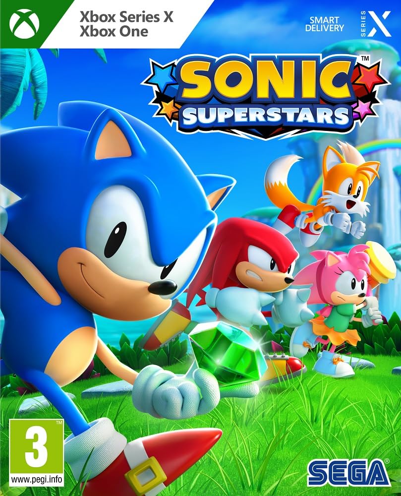 PRODUCT DETAILS 【商品情報】・商品名：Sonic Superstars・対応機種：Xbox One／Xbox Series X・仕様：北米版・言語：英語【コンディション】・新品・海外直輸入品です。・パッケージに輸送によるスレ・小傷がある場合があります。 ■ 日本国内のXbox本体でプレイいただけます Xbox One／Xbox Series X のディスクはリージョンフリーのため、北米版のソフトも日本国内で購入された本体でそのままプレイいただけます。対応本体：Xbox One／Xbox One S／Xbox One X／Xbox Series X ■ 北米版ゲームについてのご注意（必ずお読みください） ・ゲーム内の表示および音声は英語です。日本語には対応しておりません。・Xbox Series S はディスクドライブを搭載していないため、本商品はプレイできません。・追加コンテンツ（DLC）やオンライン機能のご利用には、北米（海外）のMicrosoftアカウントが必要となる場合があります。・パッケージ・取扱説明書はすべて英語表記です。・海外版であること、およびお手持ちの本体で使用できないことを理由とした返品・交換はお受けできません。 ■ ご注意 ・掲載画像は実物に近い色味になるよう調整しておりますが、ご利用の環境により差異が生じる場合があります。・複数店舗で在庫を共有しているため、ご注文後に在庫切れとなる場合がございます。・海外倉庫からのお取り寄せのため、発送までに数日〜2〜3週間程度かかる場合があります。 ■ 納期についてお届けの目安を必ずご確認ください。 ご注意 海外からの輸入品となります。海外輸送のため、外箱に軽微なスレ等がある場合がございますが、商品本体には影響ございません。 ※在庫状況は仕入先の在庫情報をもとに出来る限り正確に表示しておりますが、取寄せ商品のため、タイミングによりご注文後に欠品・キャンセルとなる場合がございます。