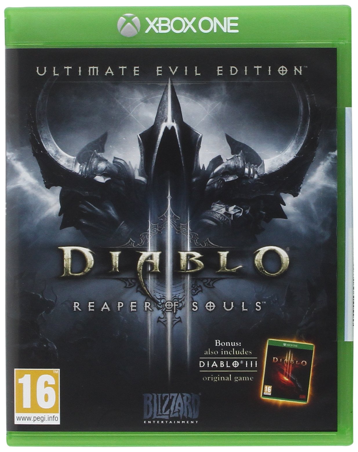 PRODUCT DETAILS 【商品情報】・商品名：Xbox1 diablo iii : reaper of souls - ultimate evil edition (eu)・対応機種：Xbox One／Xbox Series X・仕様：北米版・言語：英語【コンディション】・新品・海外直輸入品です。・パッケージに輸送によるスレ・小傷がある場合があります。 ■ 日本国内のXbox本体でプレイいただけます Xbox One／Xbox Series X のディスクはリージョンフリーのため、北米版のソフトも日本国内で購入された本体でそのままプレイいただけます。対応本体：Xbox One／Xbox One S／Xbox One X／Xbox Series X ■ 北米版ゲームについてのご注意（必ずお読みください） ・ゲーム内の表示および音声は英語です。日本語には対応しておりません。・Xbox Series S はディスクドライブを搭載していないため、本商品はプレイできません。・追加コンテンツ（DLC）やオンライン機能のご利用には、北米（海外）のMicrosoftアカウントが必要となる場合があります。・パッケージ・取扱説明書はすべて英語表記です。・海外版であること、およびお手持ちの本体で使用できないことを理由とした返品・交換はお受けできません。 ■ ご注意 ・掲載画像は実物に近い色味になるよう調整しておりますが、ご利用の環境により差異が生じる場合があります。・複数店舗で在庫を共有しているため、ご注文後に在庫切れとなる場合がございます。・海外倉庫からのお取り寄せのため、発送までに数日〜2〜3週間程度かかる場合があります。 ■ 納期についてお届けの目安を必ずご確認ください。 ご注意 海外からの輸入品となります。海外輸送のため、外箱に軽微なスレ等がある場合がございますが、商品本体には影響ございません。 ※在庫状況は仕入先の在庫情報をもとに出来る限り正確に表示しておりますが、取寄せ商品のため、タイミングによりご注文後に欠品・キャンセルとなる場合がございます。