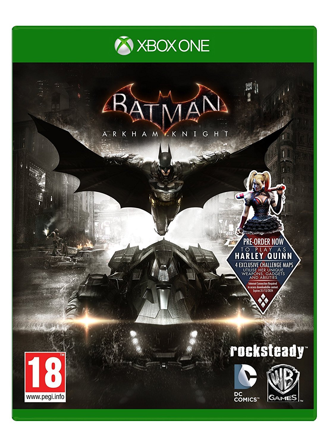 Batman Arkham Knight (Xbox One) Be the Batman 北米版 Xbox エックスボックス 海外版ソフト