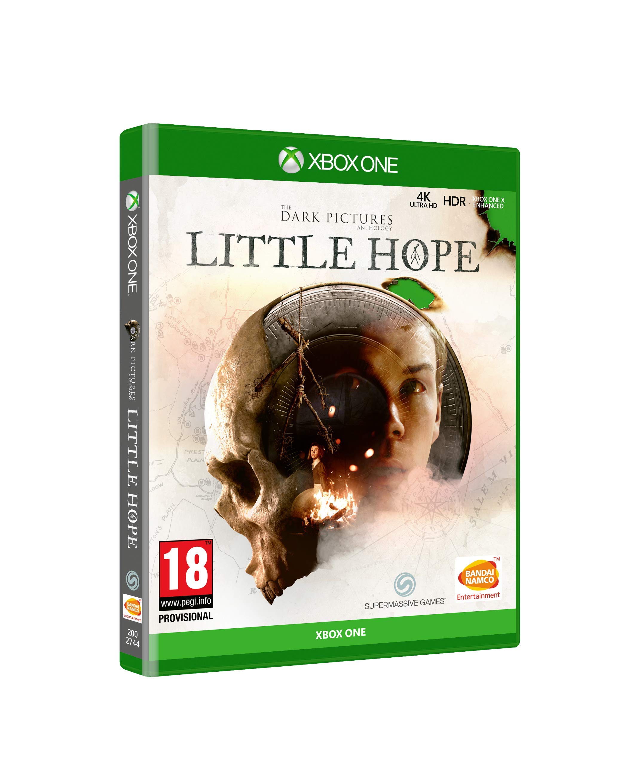 PRODUCT DETAILS 【商品情報】・商品名：The Dark Pictures: Little Hope - Xbox One [Spain]・対応機種：Xbox One／Xbox Series X・仕様：北米版・言語：英語【コンディション】・新品・海外直輸入品です。・パッケージに輸送によるスレ・小傷がある場合があります。 ■ 日本国内のXbox本体でプレイいただけます Xbox One／Xbox Series X のディスクはリージョンフリーのため、北米版のソフトも日本国内で購入された本体でそのままプレイいただけます。対応本体：Xbox One／Xbox One S／Xbox One X／Xbox Series X ■ 北米版ゲームについてのご注意（必ずお読みください） ・ゲーム内の表示および音声は英語です。日本語には対応しておりません。・Xbox Series S はディスクドライブを搭載していないため、本商品はプレイできません。・追加コンテンツ（DLC）やオンライン機能のご利用には、北米（海外）のMicrosoftアカウントが必要となる場合があります。・パッケージ・取扱説明書はすべて英語表記です。・海外版であること、およびお手持ちの本体で使用できないことを理由とした返品・交換はお受けできません。 ■ ご注意 ・掲載画像は実物に近い色味になるよう調整しておりますが、ご利用の環境により差異が生じる場合があります。・複数店舗で在庫を共有しているため、ご注文後に在庫切れとなる場合がございます。・海外倉庫からのお取り寄せのため、発送までに数日〜2〜3週間程度かかる場合があります。 ■ 納期についてお届けの目安を必ずご確認ください。 ご注意 海外からの輸入品となります。海外輸送のため、外箱に軽微なスレ等がある場合がございますが、商品本体には影響ございません。 ※在庫状況は仕入先の在庫情報をもとに出来る限り正確に表示しておりますが、取寄せ商品のため、タイミングによりご注文後に欠品・キャンセルとなる場合がございます。