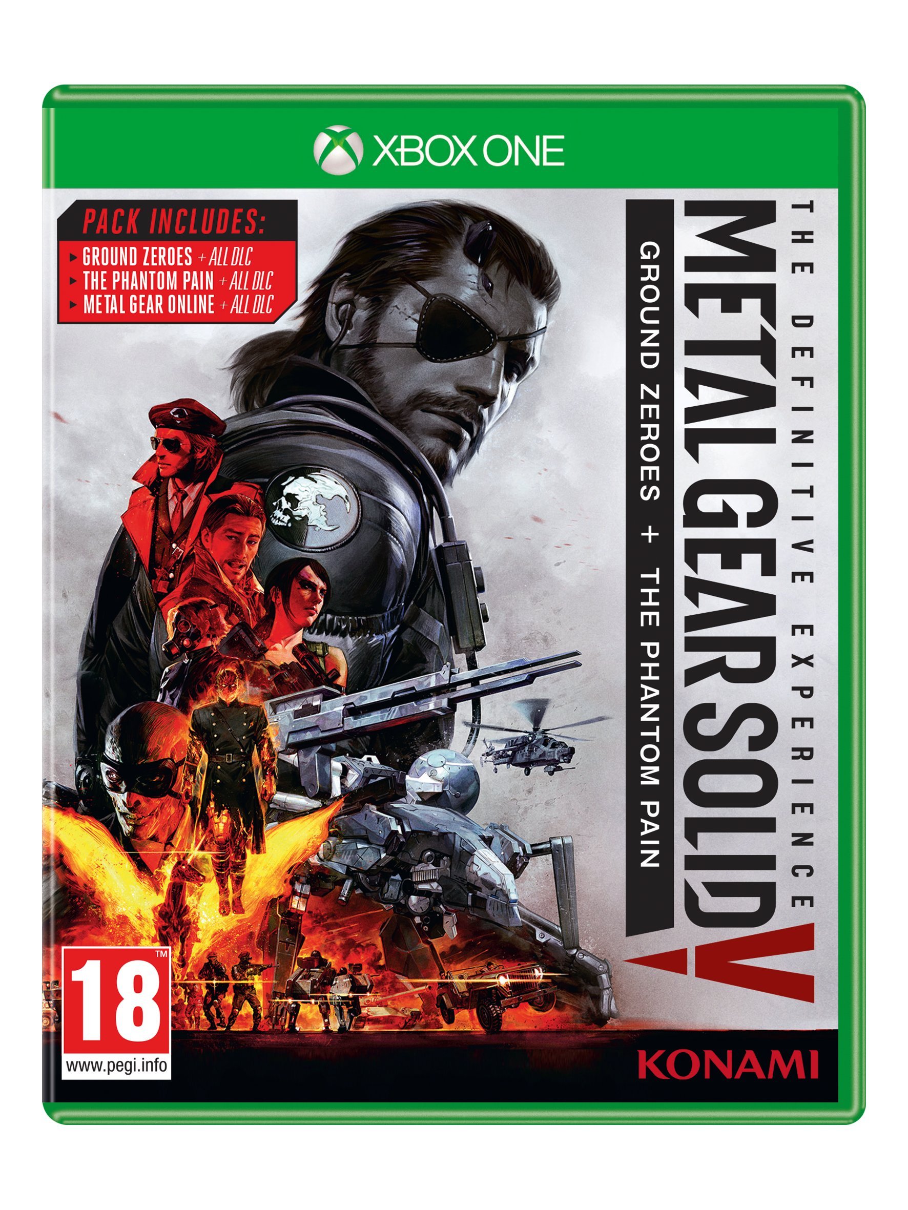 PRODUCT DETAILS 【商品情報】・商品名：Metal Gear Solid V: The Definitive Experience (Xbox One)・対応機種：Xbox One／Xbox Series X・仕様：北米版・言語：英語【コンディション】・新品・海外直輸入品です。・パッケージに輸送によるスレ・小傷がある場合があります。 ■ 日本国内のXbox本体でプレイいただけます Xbox One／Xbox Series X のディスクはリージョンフリーのため、北米版のソフトも日本国内で購入された本体でそのままプレイいただけます。対応本体：Xbox One／Xbox One S／Xbox One X／Xbox Series X ■ 北米版ゲームについてのご注意（必ずお読みください） ・ゲーム内の表示および音声は英語です。日本語には対応しておりません。・Xbox Series S はディスクドライブを搭載していないため、本商品はプレイできません。・追加コンテンツ（DLC）やオンライン機能のご利用には、北米（海外）のMicrosoftアカウントが必要となる場合があります。・パッケージ・取扱説明書はすべて英語表記です。・海外版であること、およびお手持ちの本体で使用できないことを理由とした返品・交換はお受けできません。 ■ ご注意 ・掲載画像は実物に近い色味になるよう調整しておりますが、ご利用の環境により差異が生じる場合があります。・複数店舗で在庫を共有しているため、ご注文後に在庫切れとなる場合がございます。・海外倉庫からのお取り寄せのため、発送までに数日〜2〜3週間程度かかる場合があります。 ■ 納期についてお届けの目安を必ずご確認ください。 ご注意 海外からの輸入品となります。海外輸送のため、外箱に軽微なスレ等がある場合がございますが、商品本体には影響ございません。 ※在庫状況は仕入先の在庫情報をもとに出来る限り正確に表示しておりますが、取寄せ商品のため、タイミングによりご注文後に欠品・キャンセルとなる場合がございます。