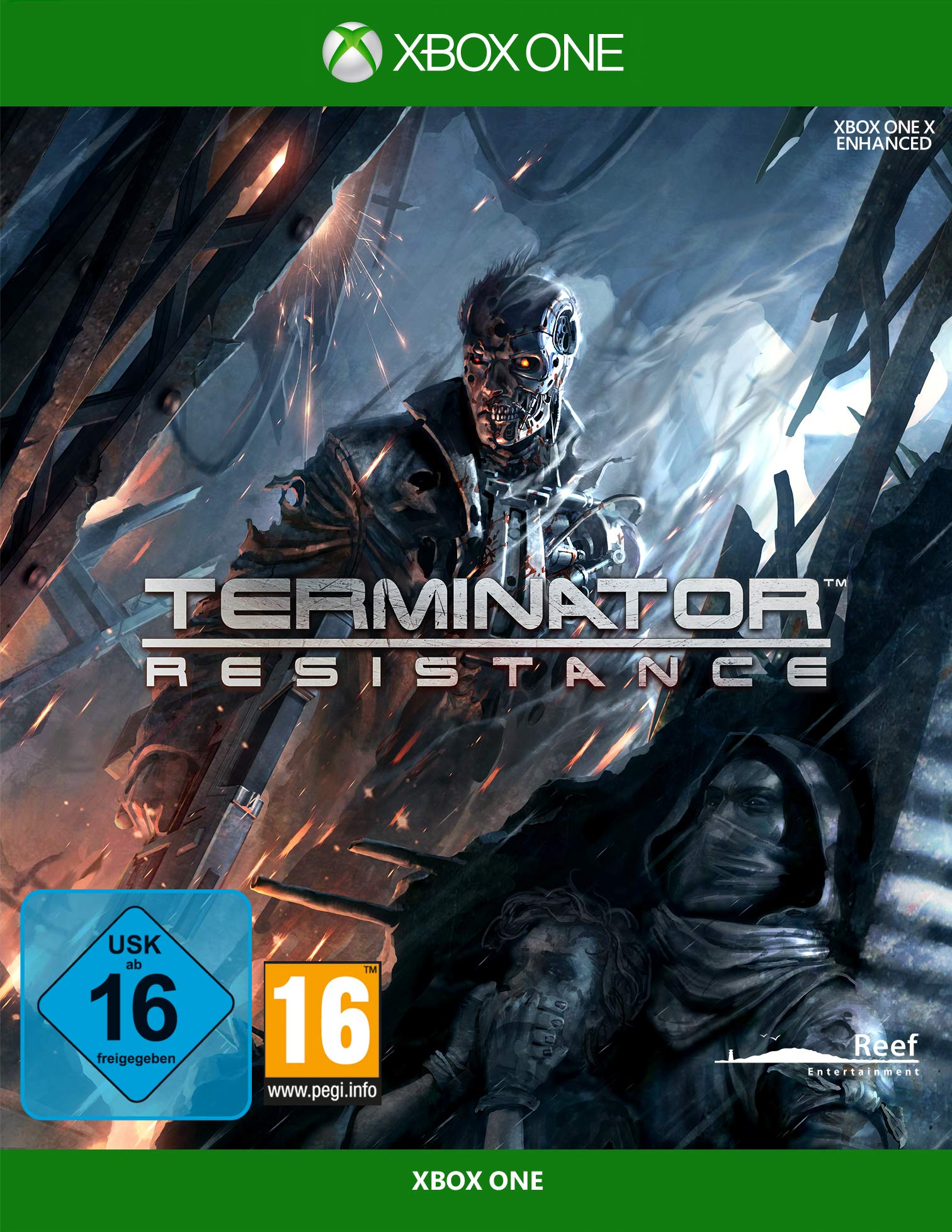 PRODUCT DETAILS 【商品情報】・商品名：Terminator: Resistance (XBox ONE)・対応機種：Xbox One／Xbox Series X・仕様：北米版・言語：英語【コンディション】・新品・海外直輸入品です。・パッケージに輸送によるスレ・小傷がある場合があります。 ■ 日本国内のXbox本体でプレイいただけます Xbox One／Xbox Series X のディスクはリージョンフリーのため、北米版のソフトも日本国内で購入された本体でそのままプレイいただけます。対応本体：Xbox One／Xbox One S／Xbox One X／Xbox Series X ■ 北米版ゲームについてのご注意（必ずお読みください） ・ゲーム内の表示および音声は英語です。日本語には対応しておりません。・Xbox Series S はディスクドライブを搭載していないため、本商品はプレイできません。・追加コンテンツ（DLC）やオンライン機能のご利用には、北米（海外）のMicrosoftアカウントが必要となる場合があります。・パッケージ・取扱説明書はすべて英語表記です。・海外版であること、およびお手持ちの本体で使用できないことを理由とした返品・交換はお受けできません。 ■ ご注意 ・掲載画像は実物に近い色味になるよう調整しておりますが、ご利用の環境により差異が生じる場合があります。・複数店舗で在庫を共有しているため、ご注文後に在庫切れとなる場合がございます。・海外倉庫からのお取り寄せのため、発送までに数日〜2〜3週間程度かかる場合があります。 ■ 納期についてお届けの目安を必ずご確認ください。 ご注意 海外からの輸入品となります。海外輸送のため、外箱に軽微なスレ等がある場合がございますが、商品本体には影響ございません。 ※在庫状況は仕入先の在庫情報をもとに出来る限り正確に表示しておりますが、取寄せ商品のため、タイミングによりご注文後に欠品・キャンセルとなる場合がございます。
