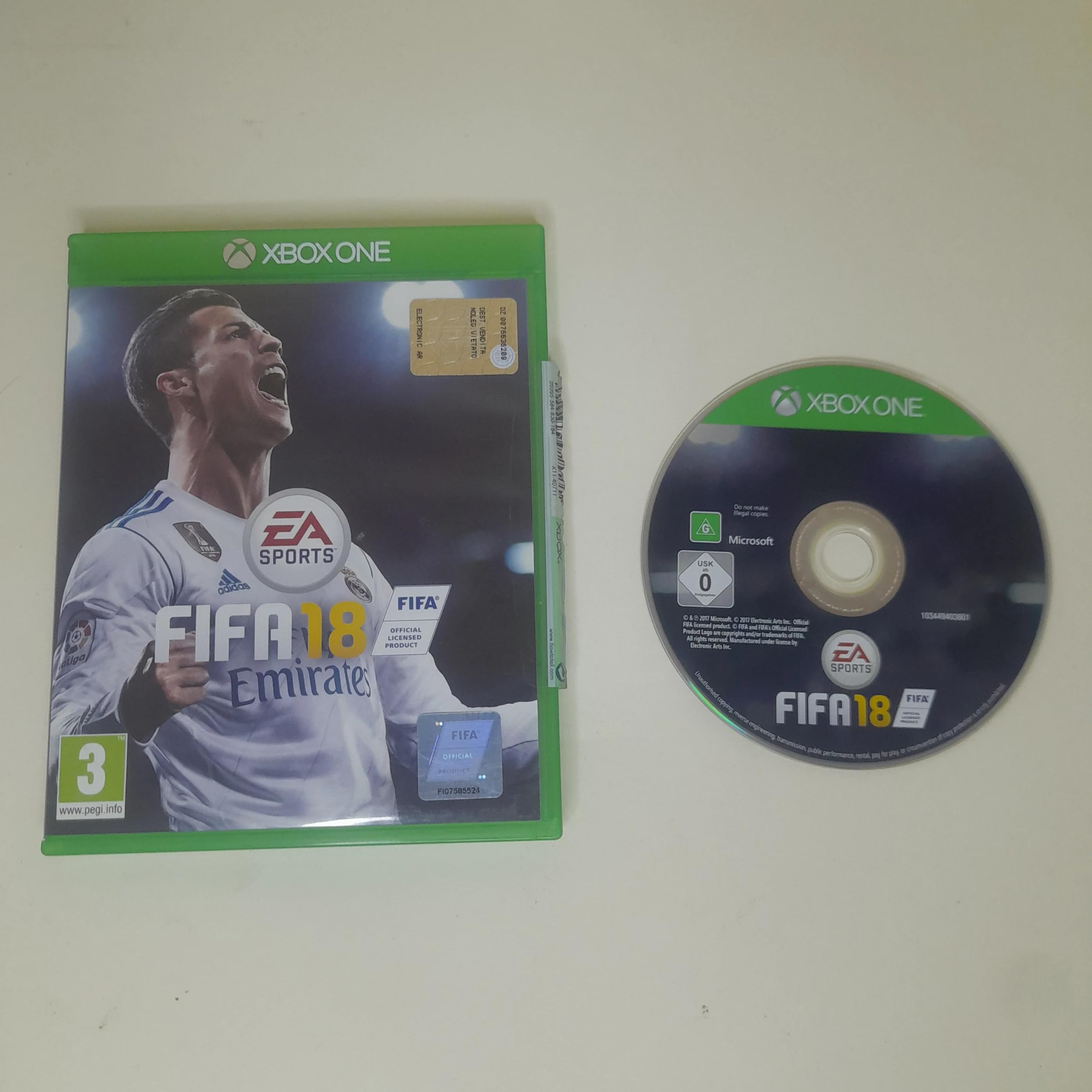 Electronic Arts fifa 18 - xbox one 北米版 Xbox エックスボックス 海外版ソフト