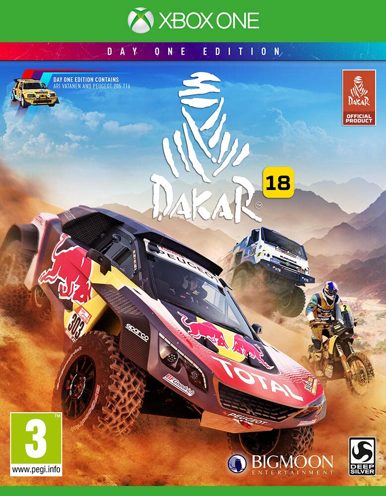 PRODUCT DETAILS 【商品情報】・商品名：Dakar 18 - Xbox ONE・対応機種：Xbox One／Xbox Series X・仕様：北米版・言語：英語【コンディション】・新品・海外直輸入品です。・パッケージに輸送によるスレ・小傷がある場合があります。 ■ 日本国内のXbox本体でプレイいただけます Xbox One／Xbox Series X のディスクはリージョンフリーのため、北米版のソフトも日本国内で購入された本体でそのままプレイいただけます。対応本体：Xbox One／Xbox One S／Xbox One X／Xbox Series X ■ 北米版ゲームについてのご注意（必ずお読みください） ・ゲーム内の表示および音声は英語です。日本語には対応しておりません。・Xbox Series S はディスクドライブを搭載していないため、本商品はプレイできません。・追加コンテンツ（DLC）やオンライン機能のご利用には、北米（海外）のMicrosoftアカウントが必要となる場合があります。・パッケージ・取扱説明書はすべて英語表記です。・海外版であること、およびお手持ちの本体で使用できないことを理由とした返品・交換はお受けできません。 ■ ご注意 ・掲載画像は実物に近い色味になるよう調整しておりますが、ご利用の環境により差異が生じる場合があります。・複数店舗で在庫を共有しているため、ご注文後に在庫切れとなる場合がございます。・海外倉庫からのお取り寄せのため、発送までに数日〜2〜3週間程度かかる場合があります。 ■ 納期についてお届けの目安を必ずご確認ください。 ご注意 海外からの輸入品となります。海外輸送のため、外箱に軽微なスレ等がある場合がございますが、商品本体には影響ございません。 ※在庫状況は仕入先の在庫情報をもとに出来る限り正確に表示しておりますが、取寄せ商品のため、タイミングによりご注文後に欠品・キャンセルとなる場合がございます。