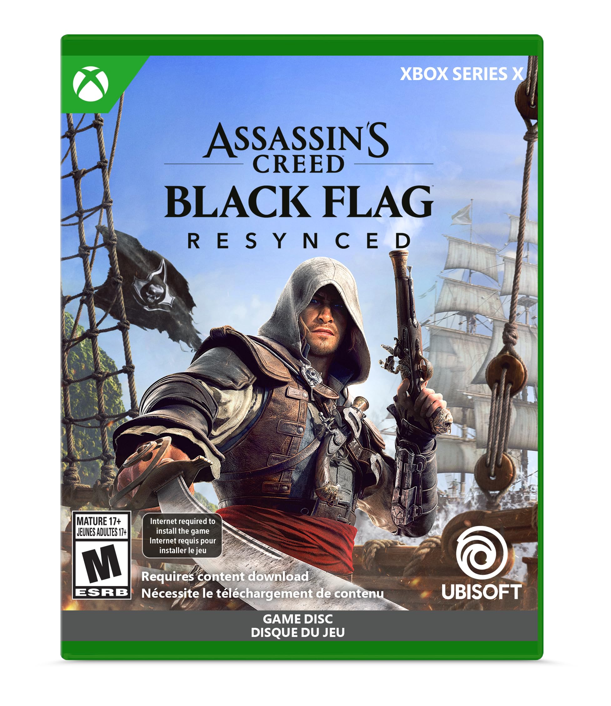 Assassin's Creed Black Flag Resynced- Xbox Series X 北米版 Xbox Series X エックスボックス 海外版ソフト