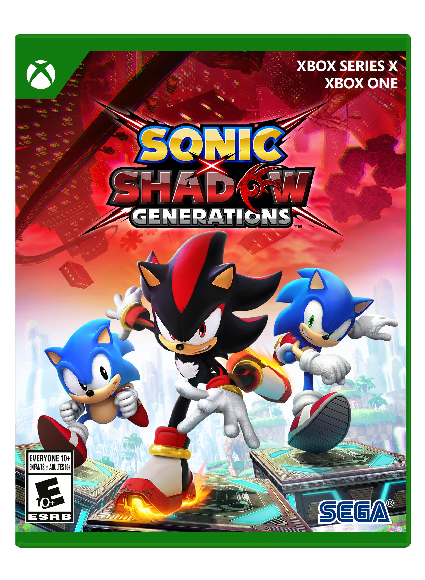 Sonic X Shadow Generations - Xbox Series X 北米版 Xbox Series X エックスボックス 海外版ソフト
