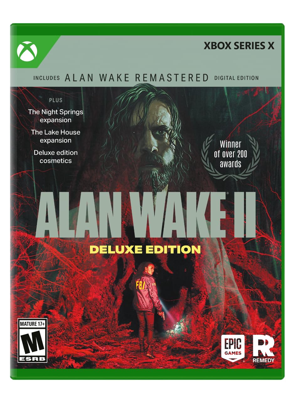 Alan Wake 2 Deluxe Edition - Xbox 北米版 Xbox Series X エックスボックス 海外版ソフト