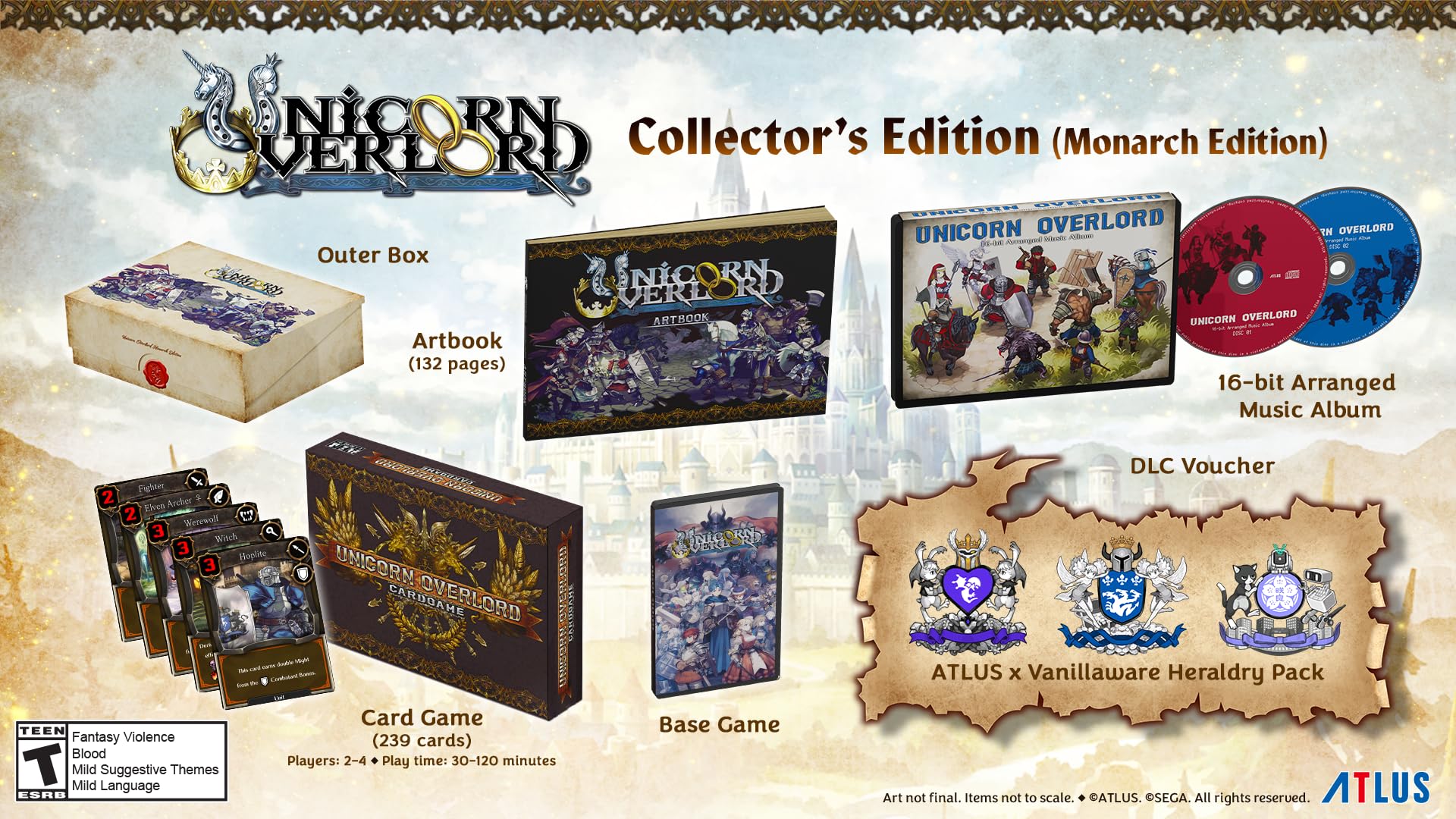 Unicorn Overlord Collector's Edition (Monarch Edition) - Xbox Series X 北米版 Xbox Series X エックスボックス 海外版ソフト