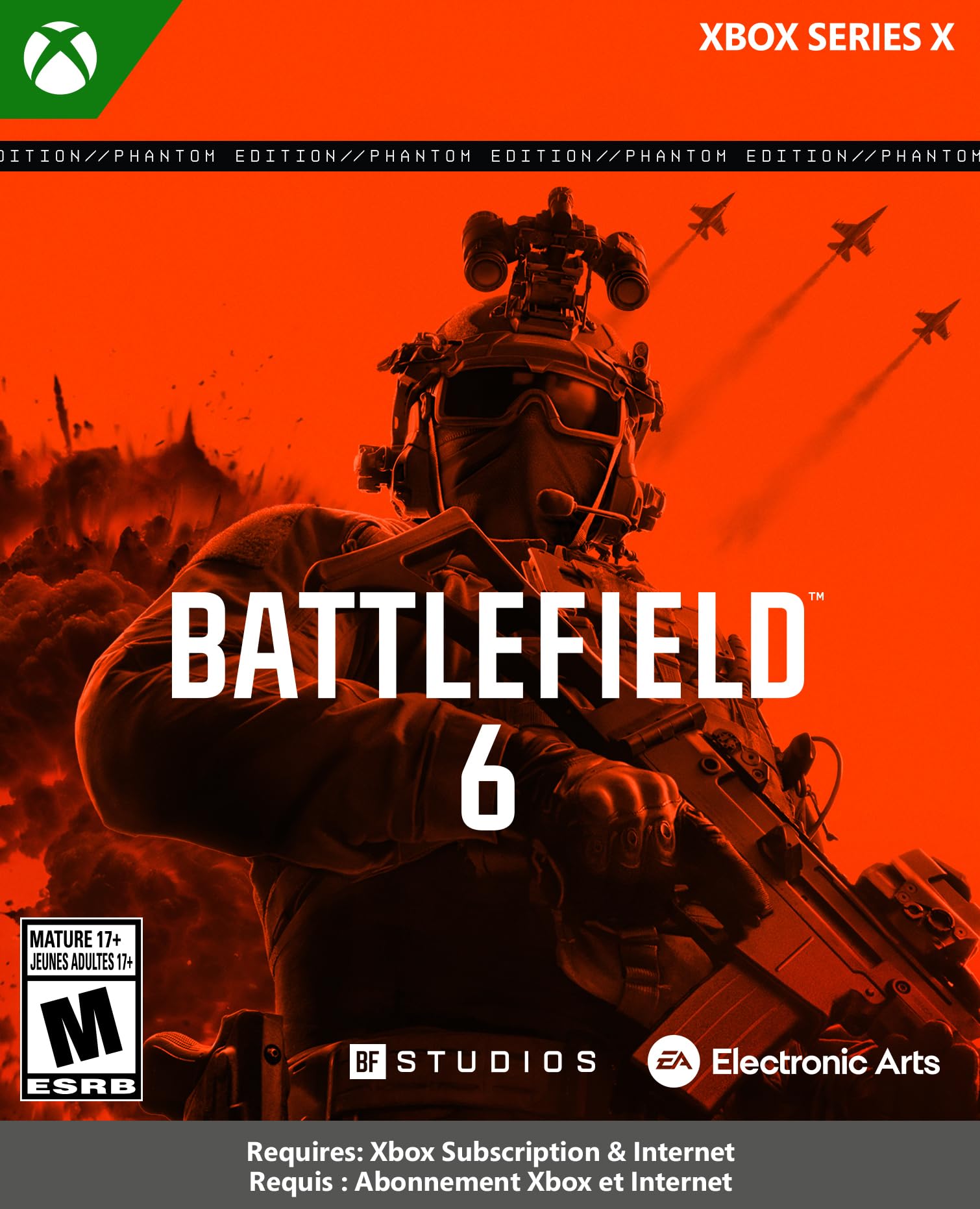Battlefield 6 - Phantom Edition Xbox Series X 北米版 Xbox Series X エックスボックス 海外版ソフト