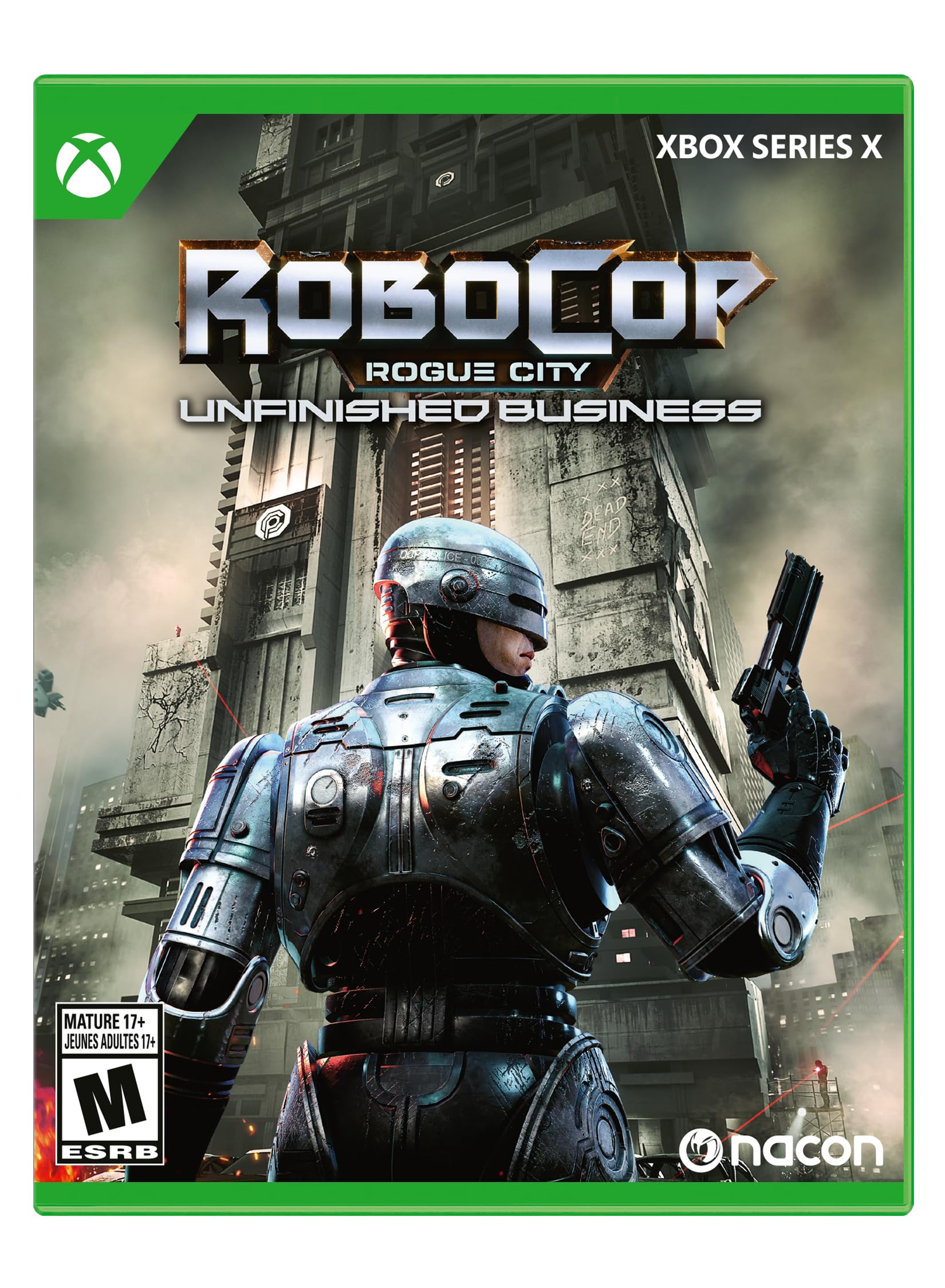 RoboCop: Rogue City - Unfinished Business -XBOX Series X 北米版 Xbox Series X エックスボックス 海外版ソフト