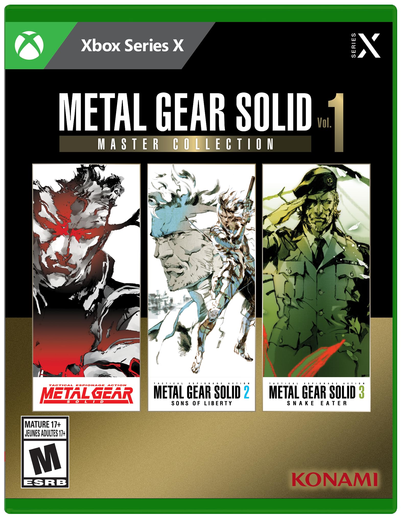 Metal Gear Solid: Master Collection Vol.1 (Xbox Series X|S) 北米版 Xbox Series X エックスボックス 海外版ソフト
