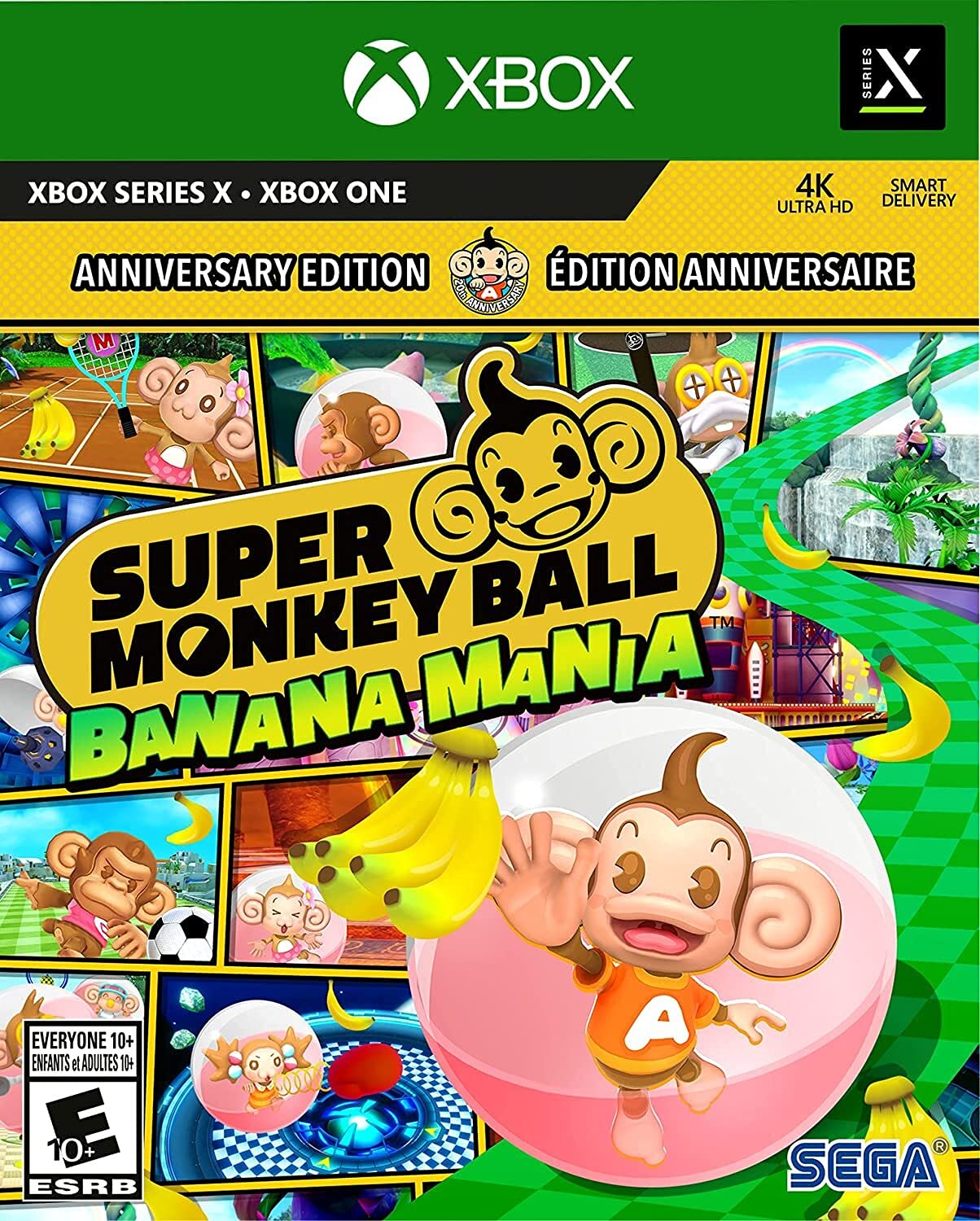Super Monkey Ball Banana Mania: Anniversary Launch Edition - Xbox Series X 北米版 Xbox Series X エックスボックス 海外版ソフト