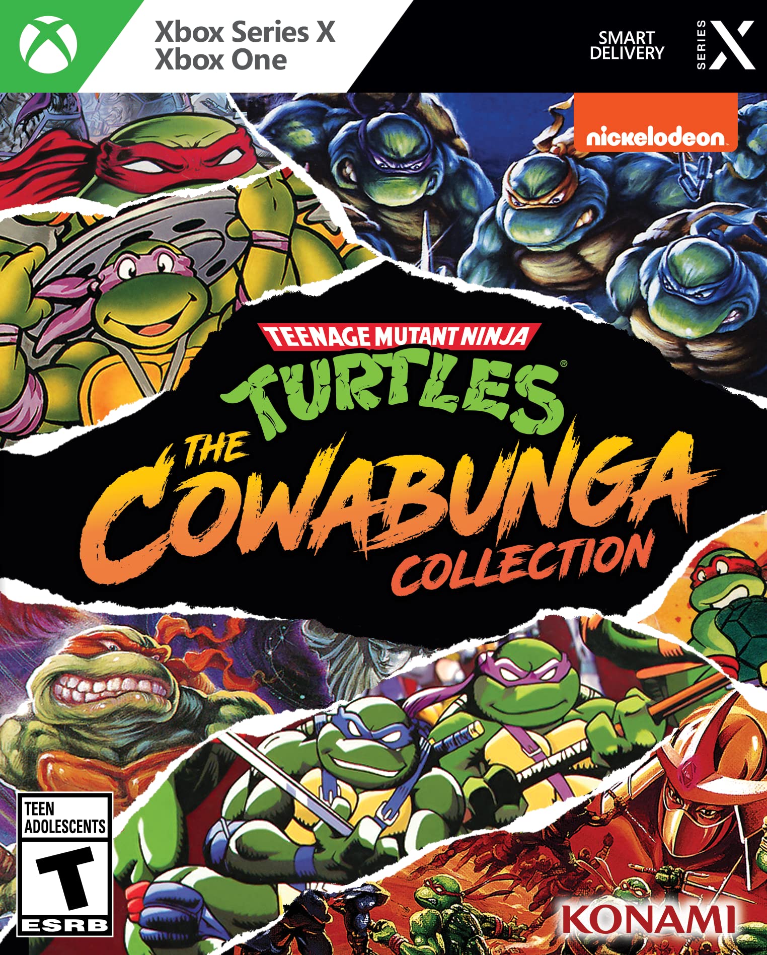 Teenage Mutant Ninja Turtles Cowabunga Collection XSX 北米版 Xbox Series X エックスボックス 海外版ソフト