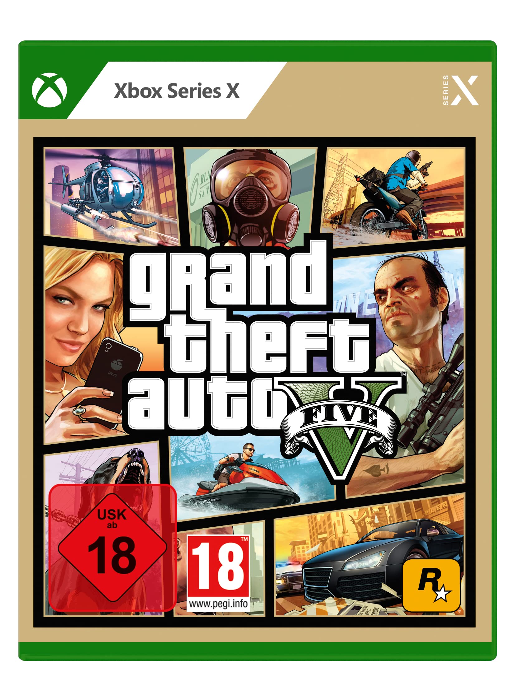 Grand Theft Auto GTA V 5 北米版 Xbox Series X エックスボックス 海外版ソフト
