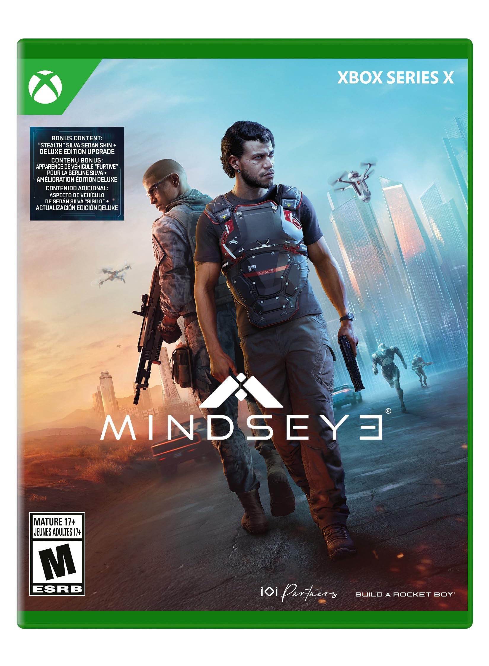 PRODUCT DETAILS 【商品情報】・商品名：MindsEye - Xbox Series X・対応機種：Xbox Series X・仕様：北米版・言語：英語【コンディション】・新品・海外直輸入品です。・パッケージに輸送によるスレ・小傷がある場合があります。 ■ 日本国内のXbox本体でプレイいただけます Xbox Series X のディスクはリージョンフリーのため、北米版のソフトも日本国内で購入された本体でそのままプレイいただけます。対応本体：Xbox Series X ■ 北米版ゲームについてのご注意（必ずお読みください） ・ゲーム内の表示および音声は英語です。日本語には対応しておりません。・Xbox Series S はディスクドライブを搭載していないため、本商品はプレイできません。・追加コンテンツ（DLC）やオンライン機能のご利用には、北米（海外）のMicrosoftアカウントが必要となる場合があります。・パッケージ・取扱説明書はすべて英語表記です。・海外版であること、およびお手持ちの本体で使用できないことを理由とした返品・交換はお受けできません。 ■ ご注意 ・掲載画像は実物に近い色味になるよう調整しておりますが、ご利用の環境により差異が生じる場合があります。・複数店舗で在庫を共有しているため、ご注文後に在庫切れとなる場合がございます。・海外倉庫からのお取り寄せのため、発送までに数日〜2〜3週間程度かかる場合があります。 ■ 納期についてお届けの目安を必ずご確認ください。 ご注意 海外からの輸入品となります。海外輸送のため、外箱に軽微なスレ等がある場合がございますが、商品本体には影響ございません。 ※在庫状況は仕入先の在庫情報をもとに出来る限り正確に表示しておりますが、取寄せ商品のため、タイミングによりご注文後に欠品・キャンセルとなる場合がございます。