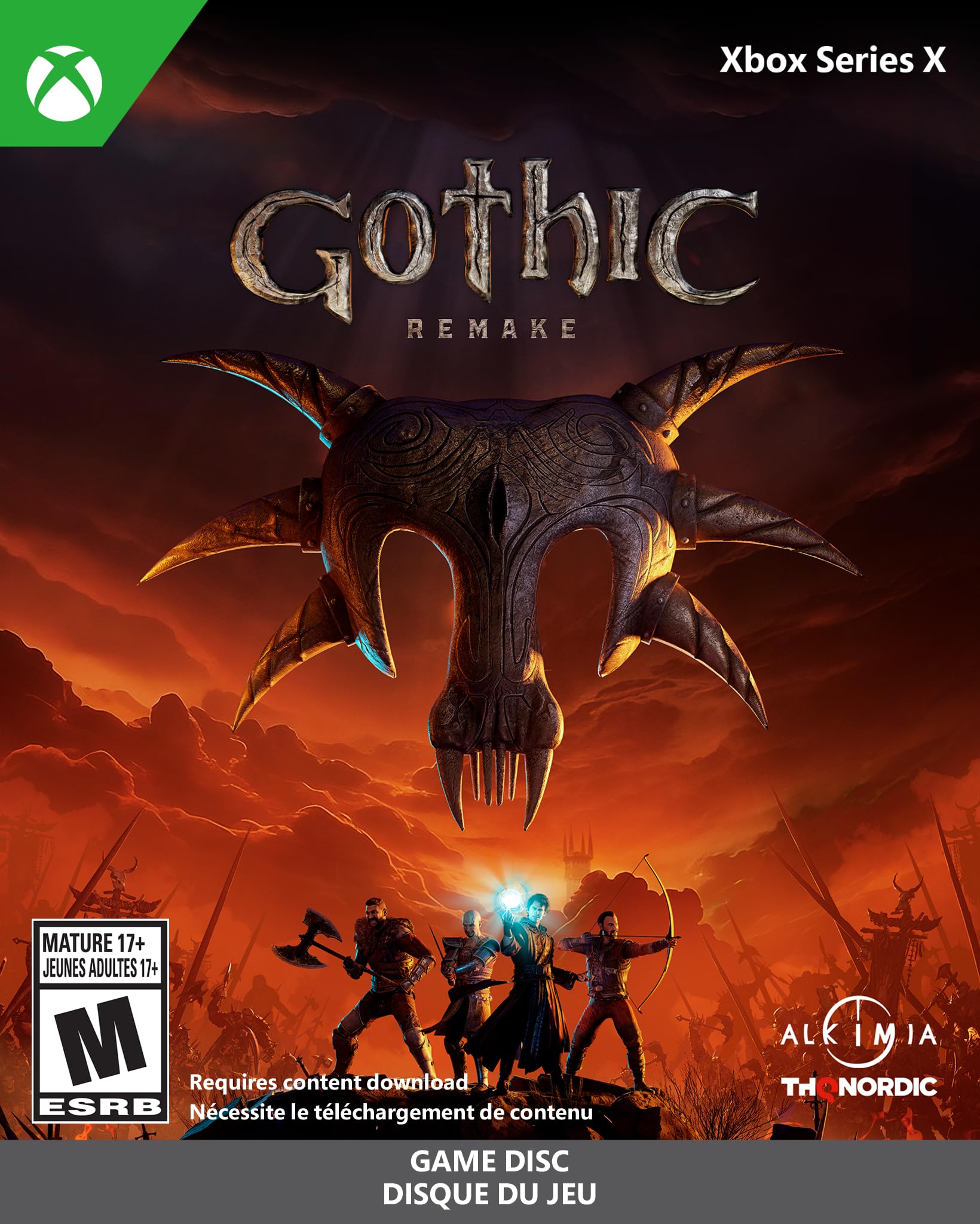 Gothic 1 Remake - Xbox Series X 北米版 Xbox Series X エックスボックス 海外版ソフト