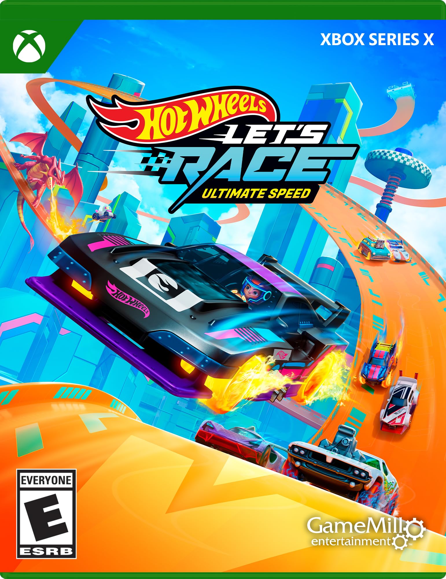Hot Wheels Let's Race: Ultimate Speed - Xbox Series X 北米版 Xbox Series X エックスボックス 海外版ソフト