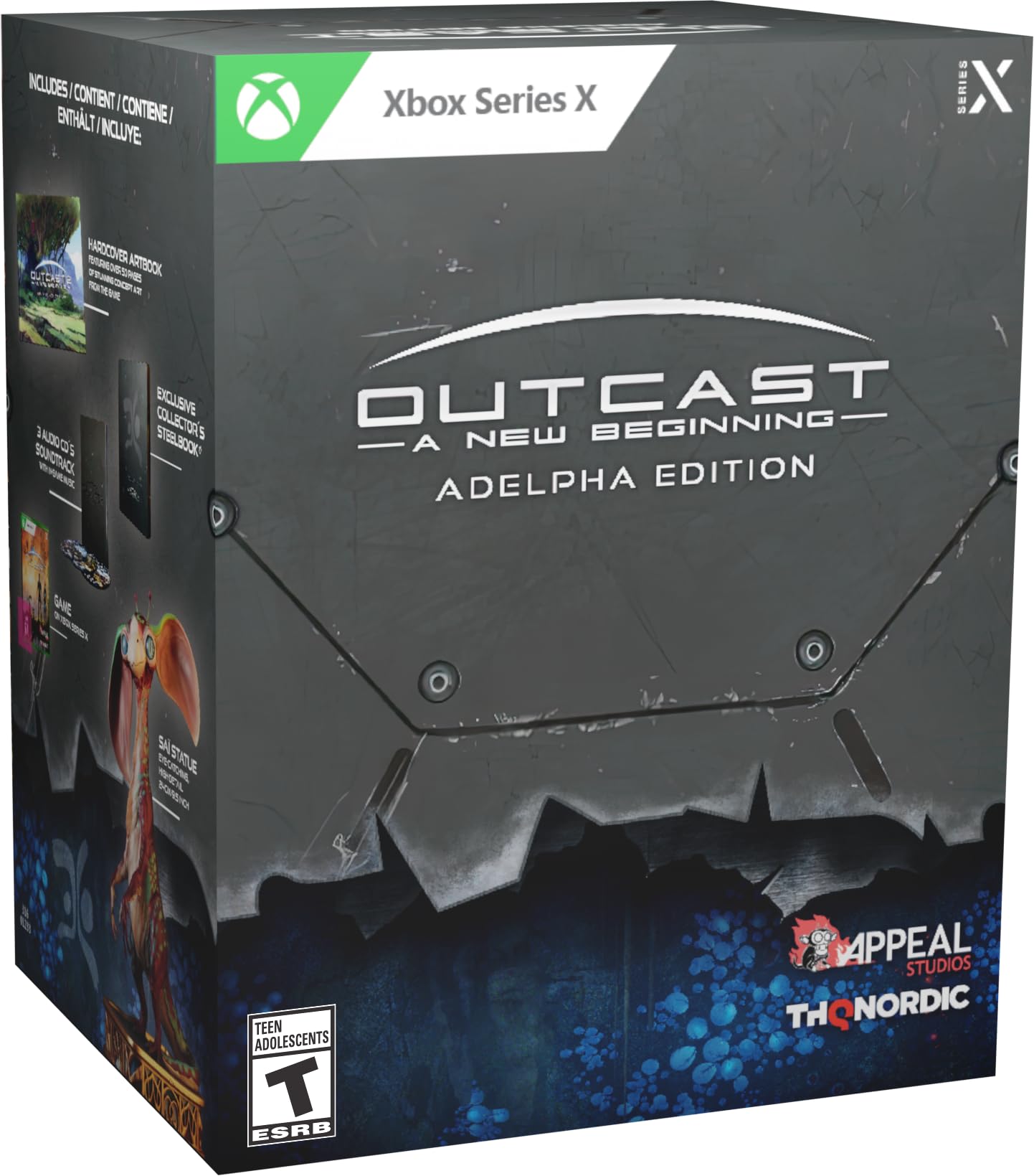 Outcast - A New Beginning - Adelpha Edition - Xbox Series X 北米版 Xbox Series X エックスボックス 海外版ソフト