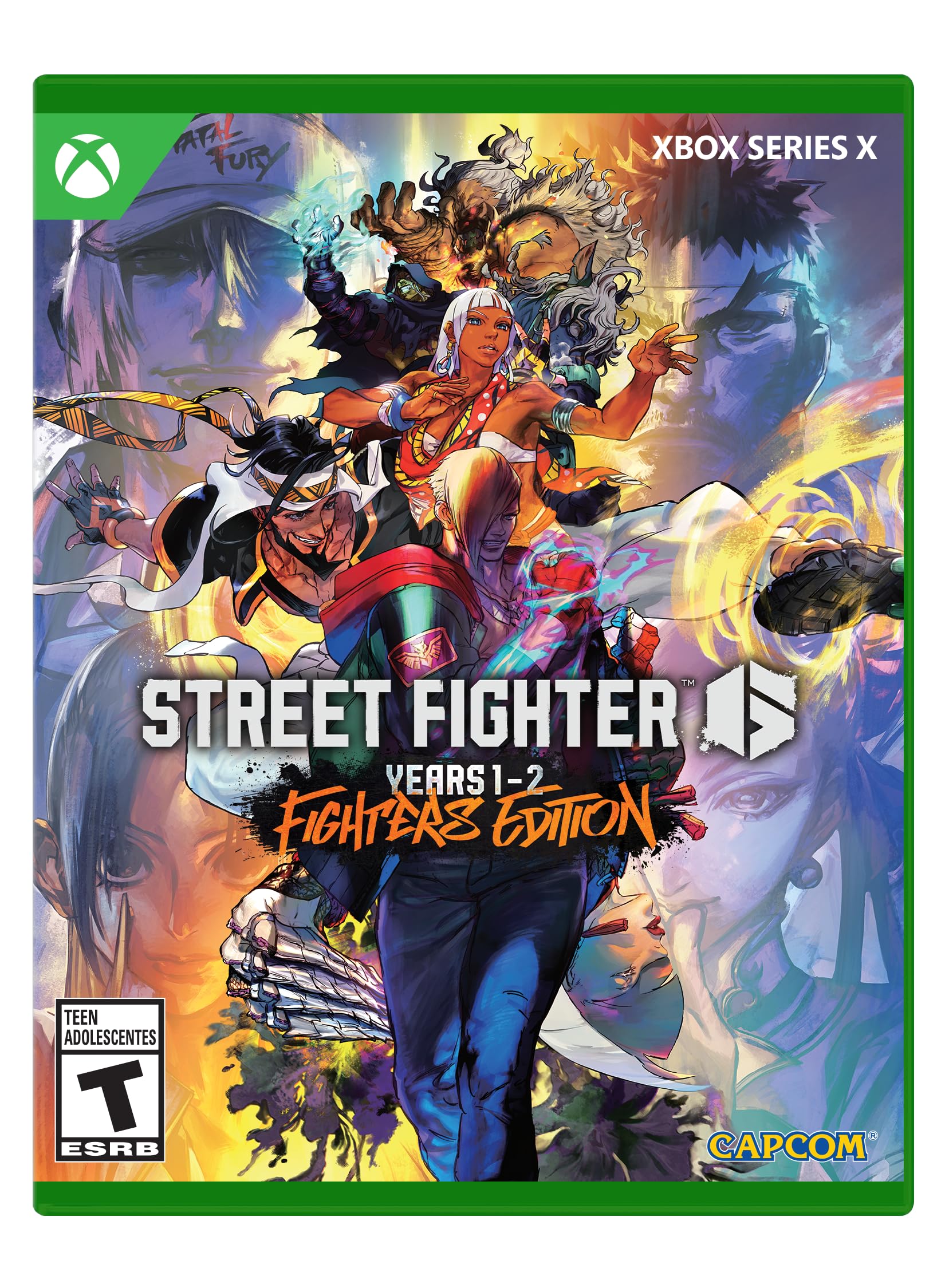 Street Fighter 6 Years 1-2 Fighters Edition - Xbox Series X 北米版 Xbox Series X エックスボックス 海外版ソフト