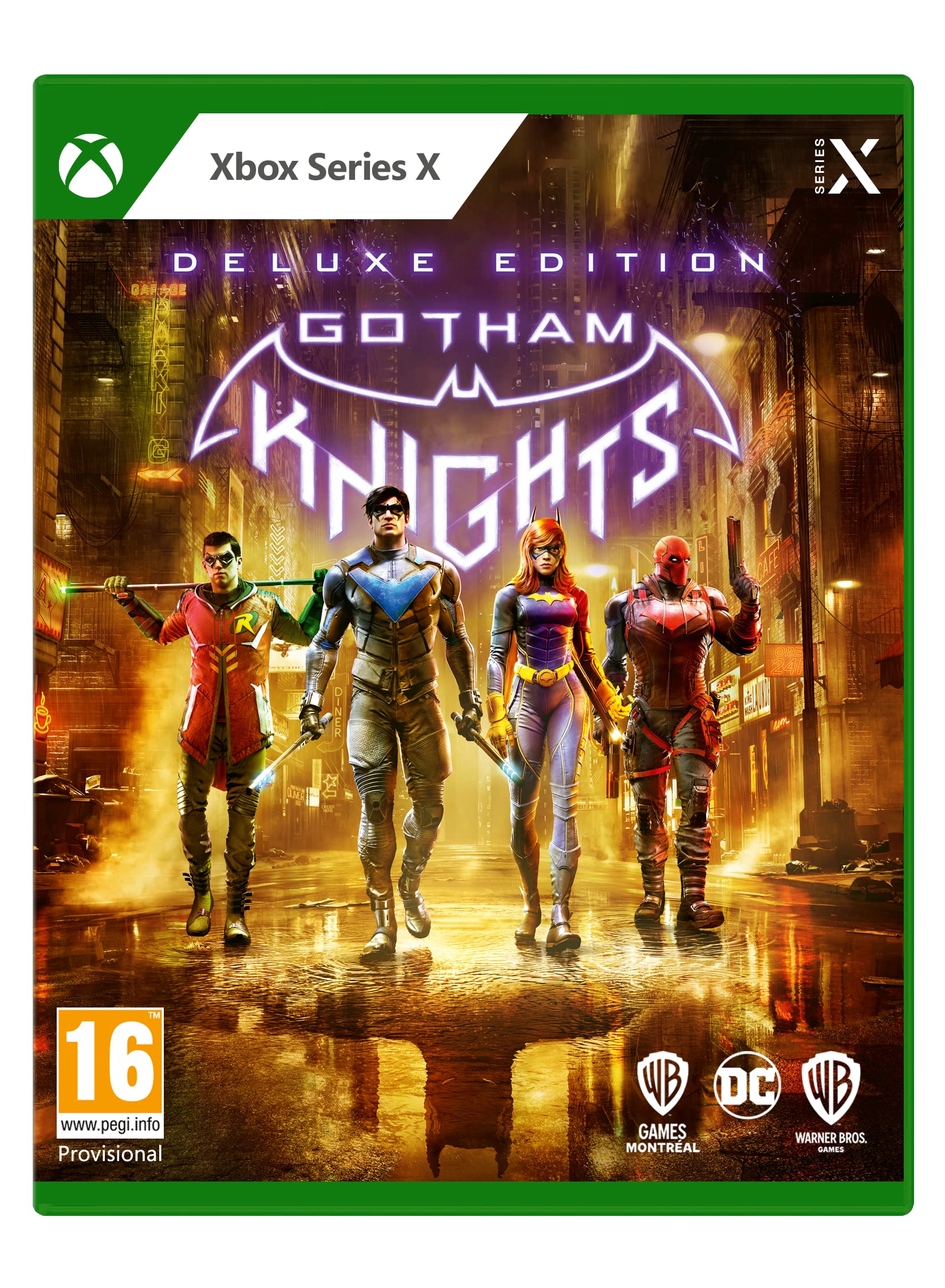Gotham Knights: Deluxe Edition (Xbox Series X) 北米版 Xbox Series X エックスボックス 海外版ソフト